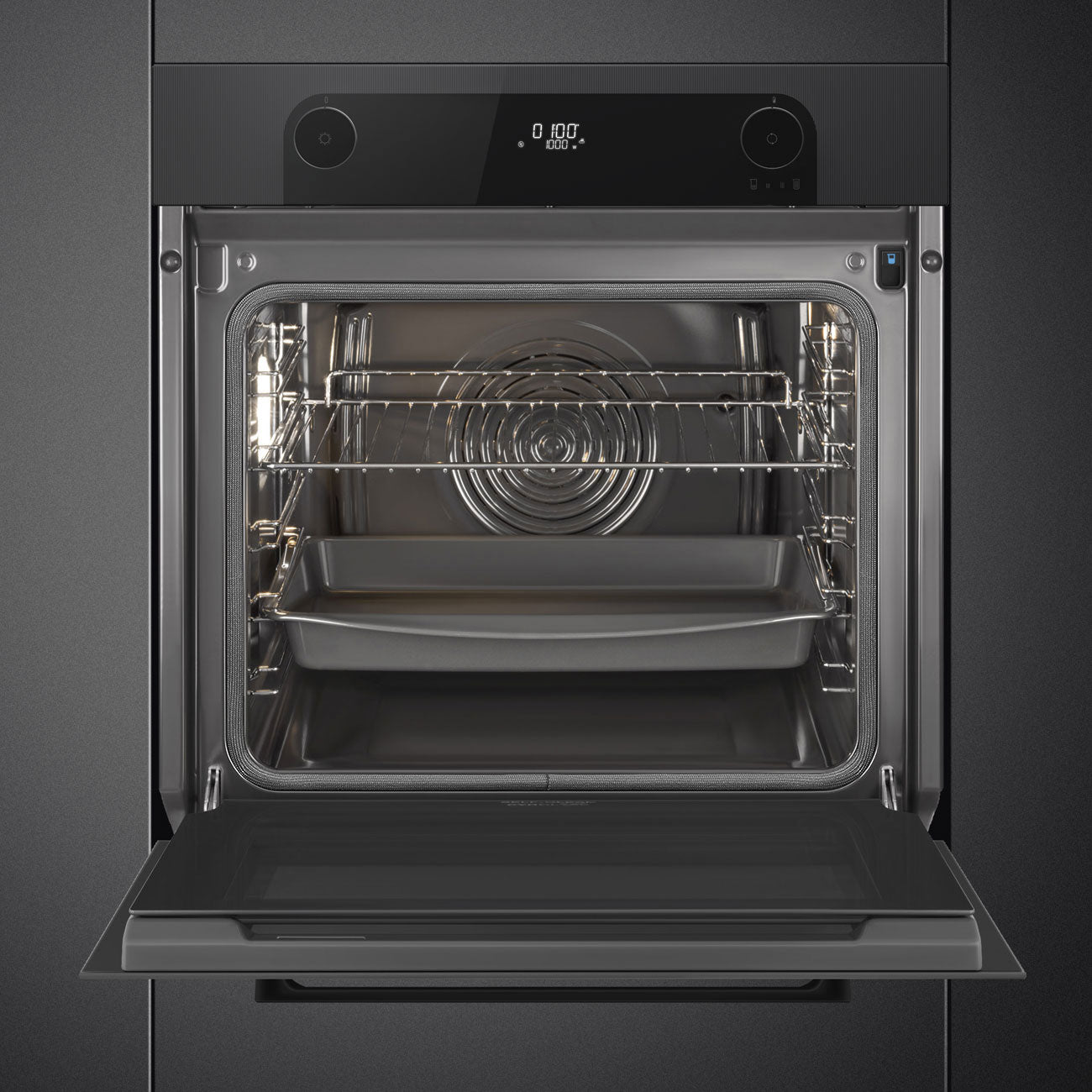 Forno Piro Steam, Musa, Preto, 60x60cm, A+