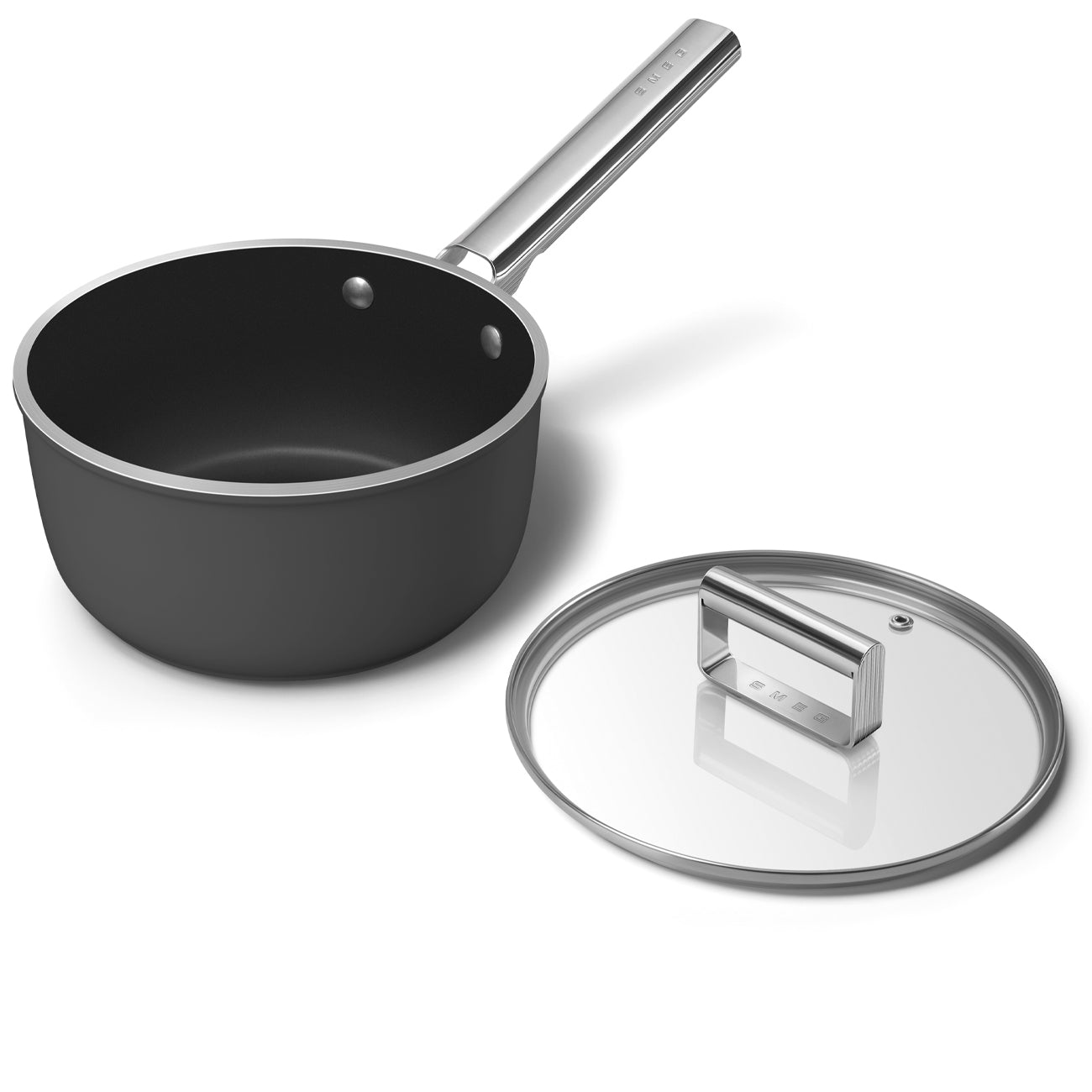 Tacho Smeg, Preto, 20 cm