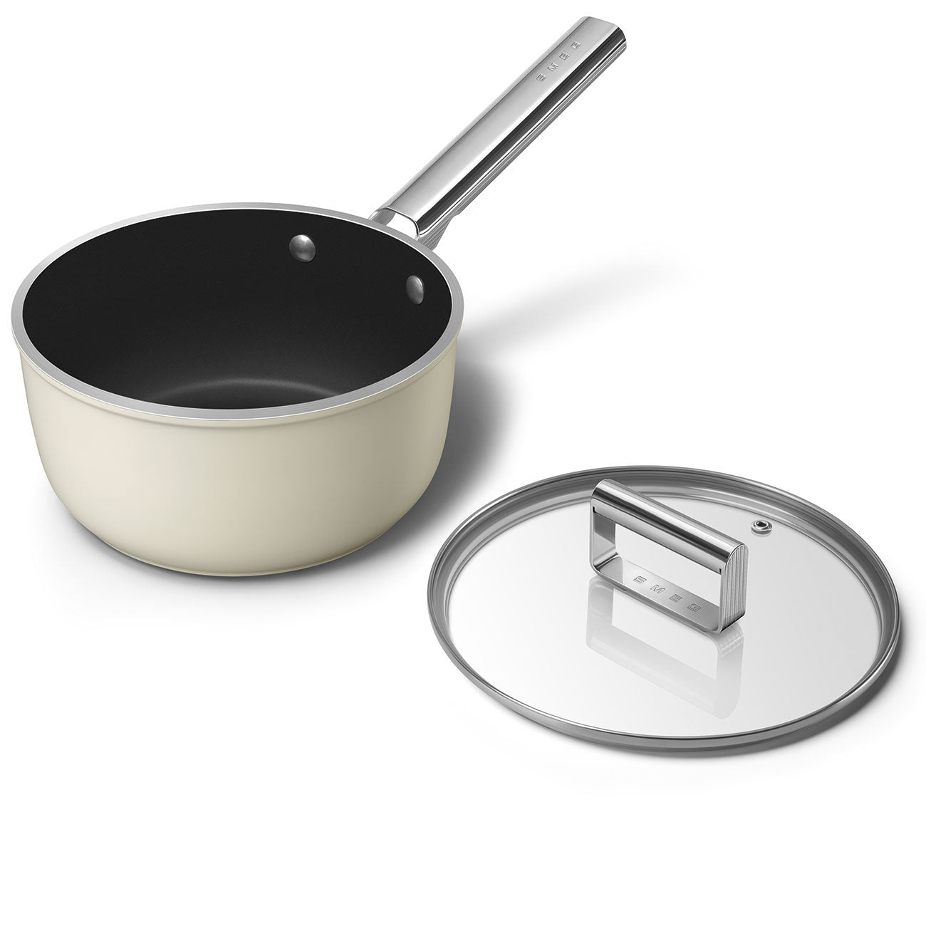 Tacho Smeg, Creme, 20 cm