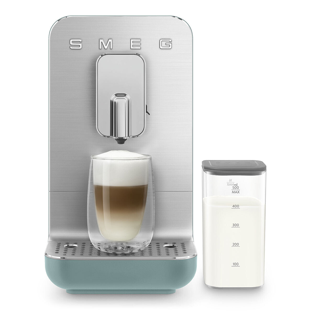 Máq. café automática com sistema de leite, Collezione, Esmeralda