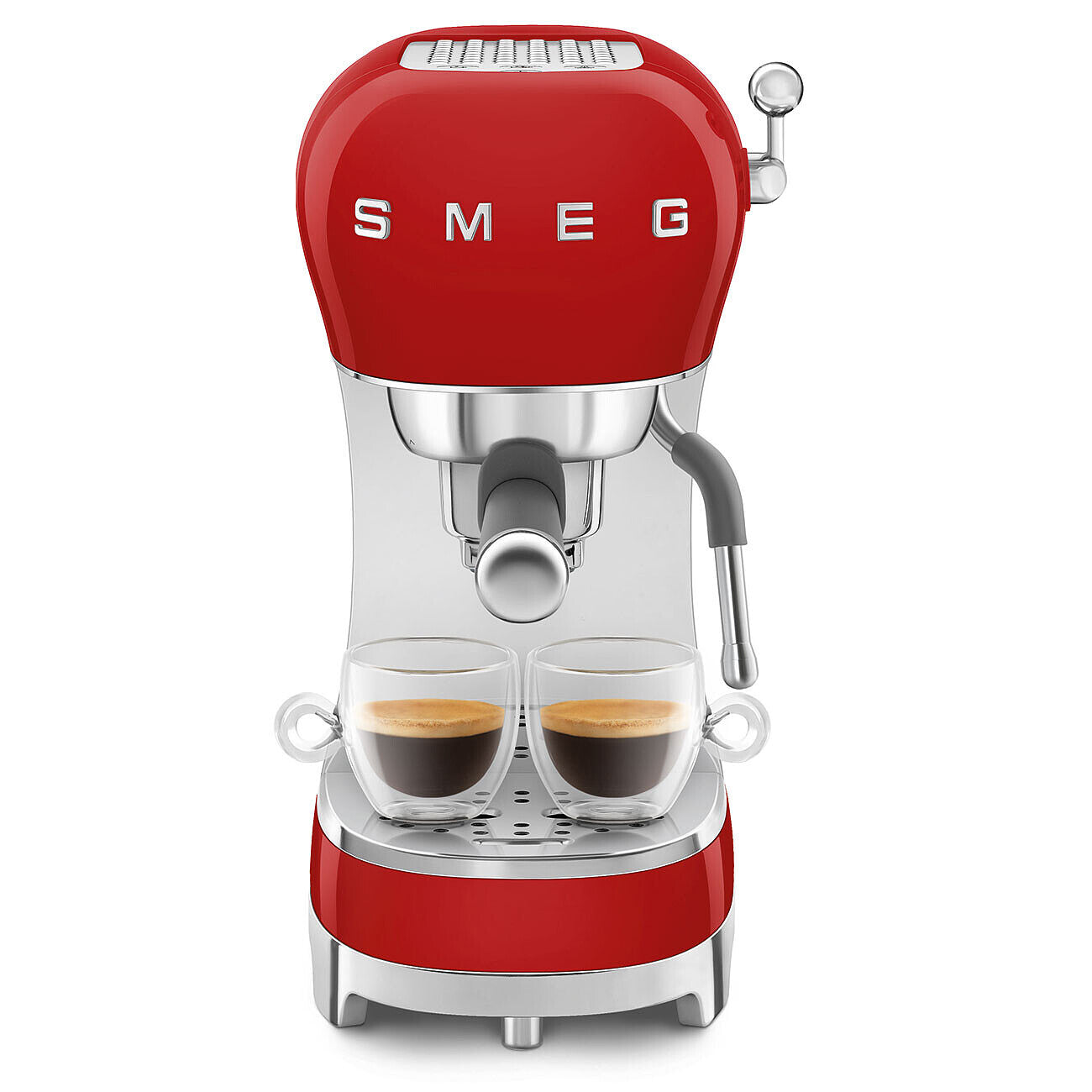 Máquina de café expresso Smeg , Vermelha