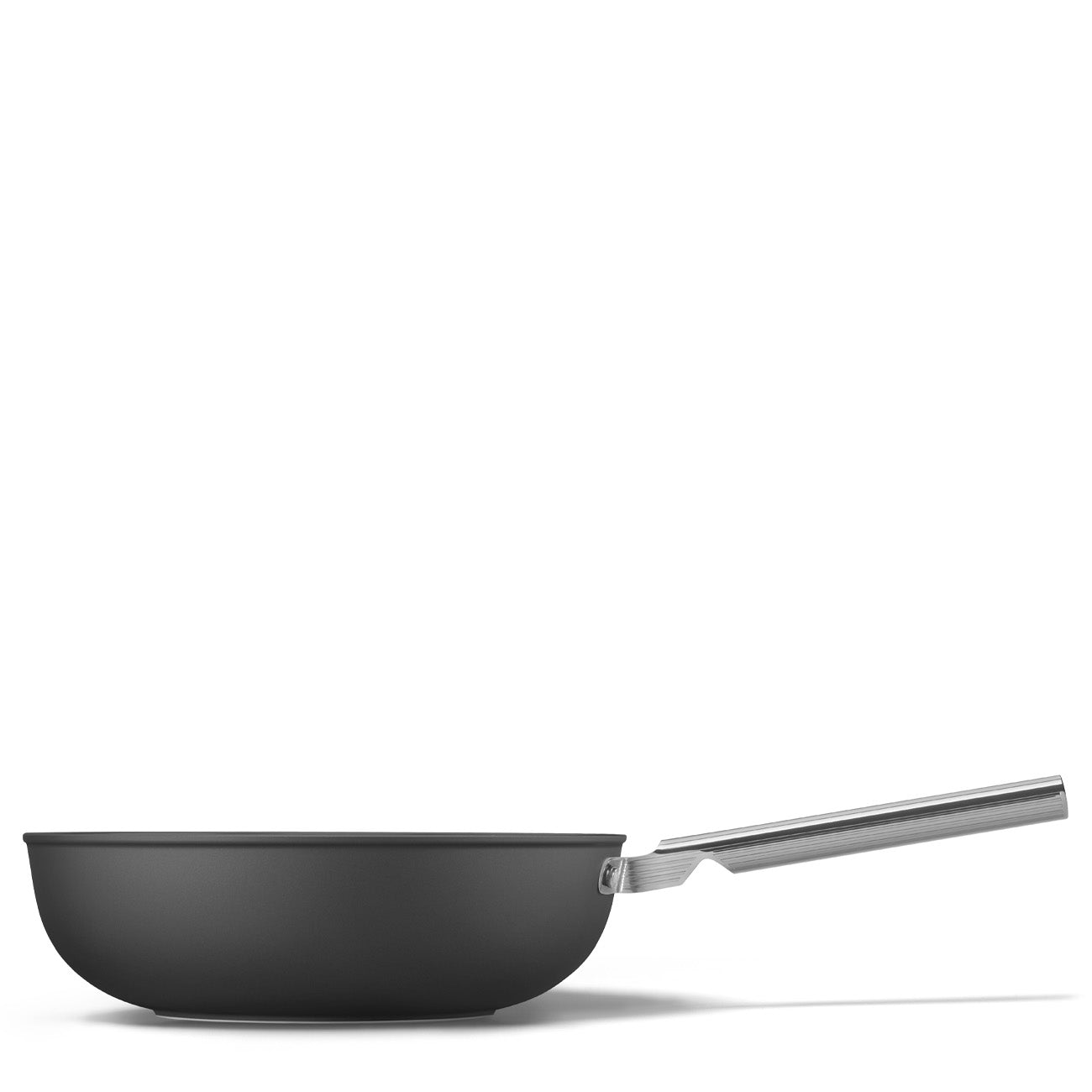 Wok Smeg, Preto, 30 cm