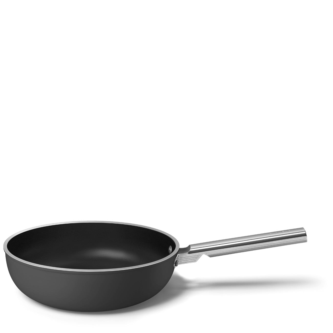 Wok Smeg, Preto, 30 cm
