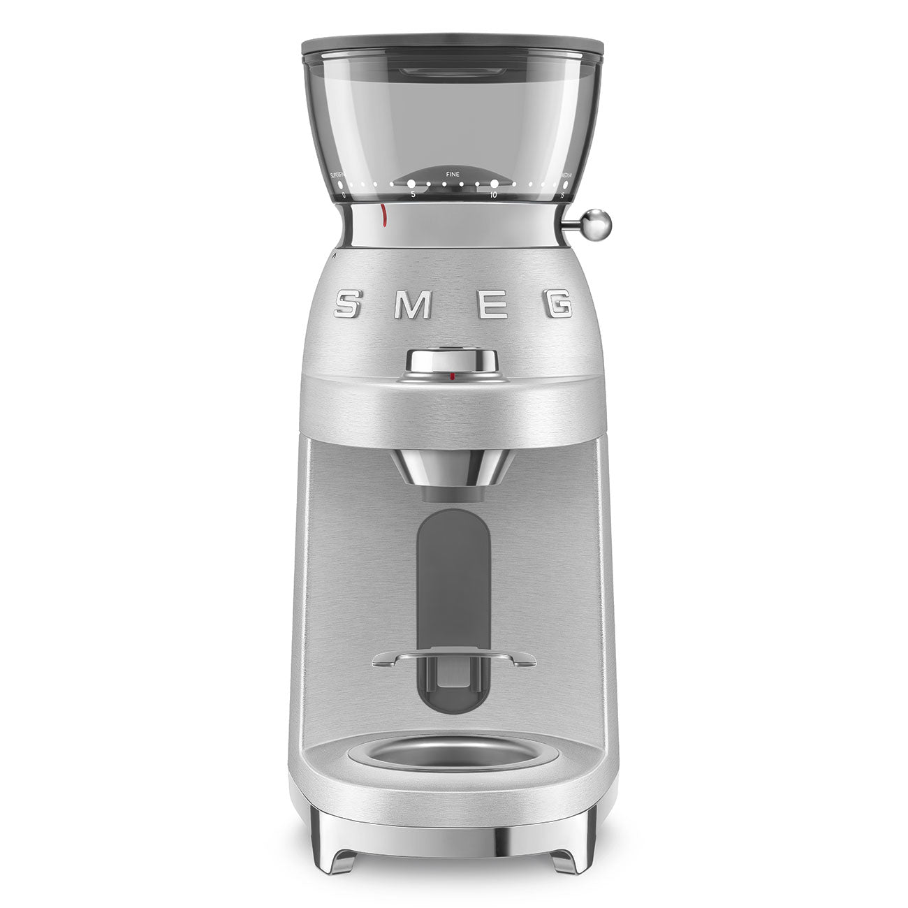 Moinho de café semiprofissional  Smeg , Inox Polido