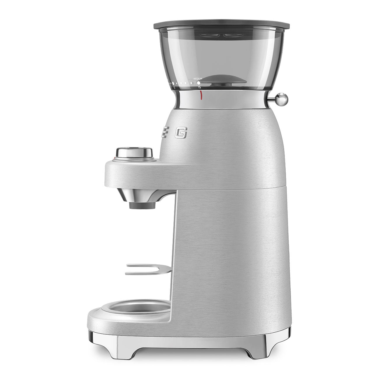 Moinho de café semiprofissional  Smeg , Inox Polido