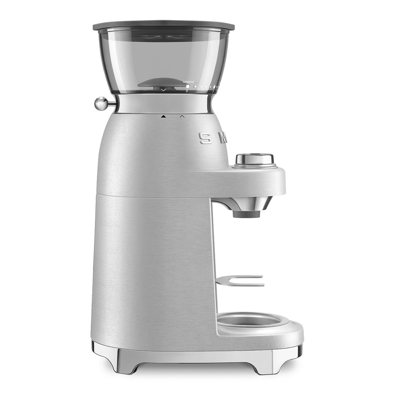 Moinho de café semiprofissional  Smeg , Inox Polido