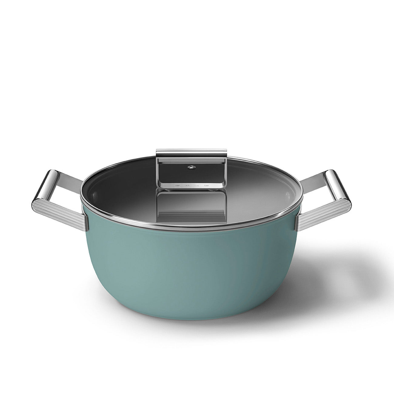 Caçarola alta Smeg, Esmeralda, 24 cm