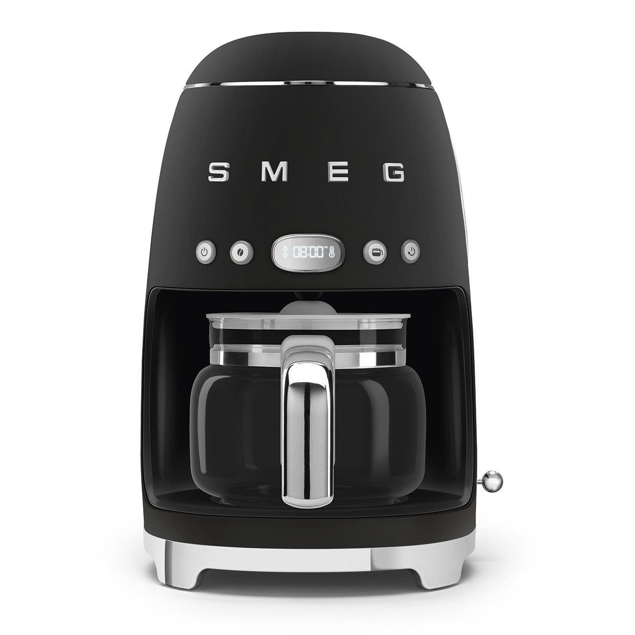 Máquina de café de filtro Smeg , Preto mate