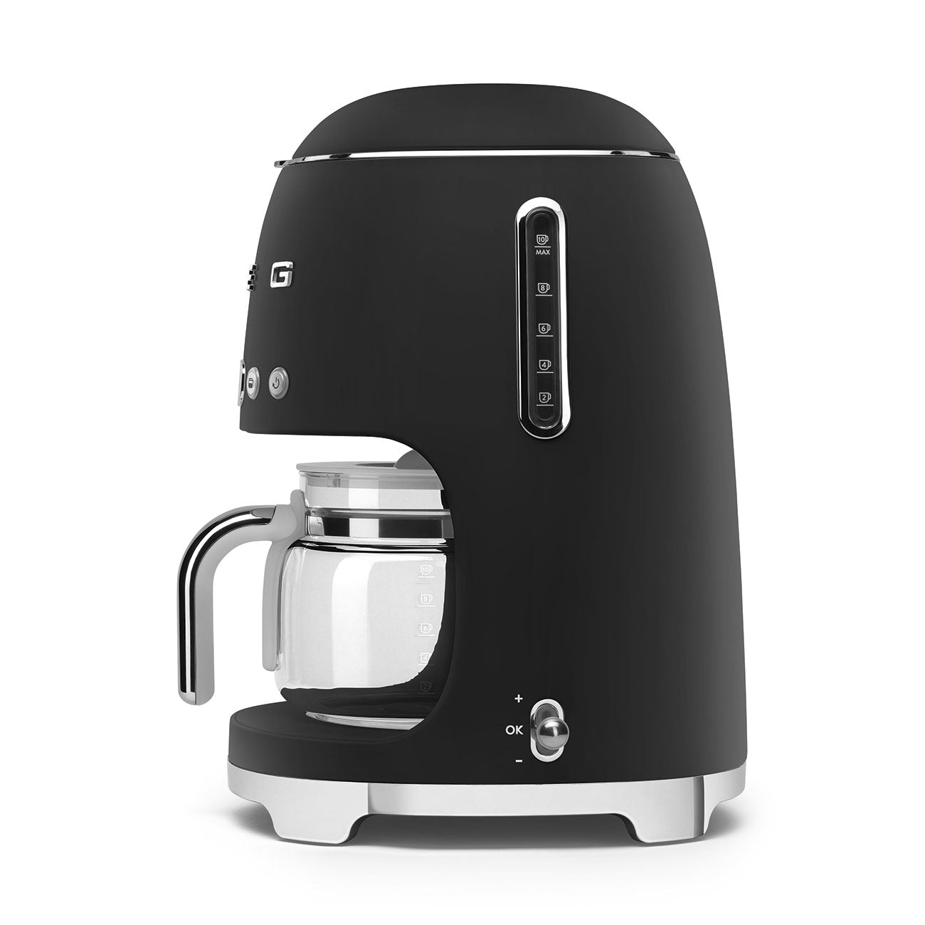 Máquina de café de filtro Smeg , Preto mate