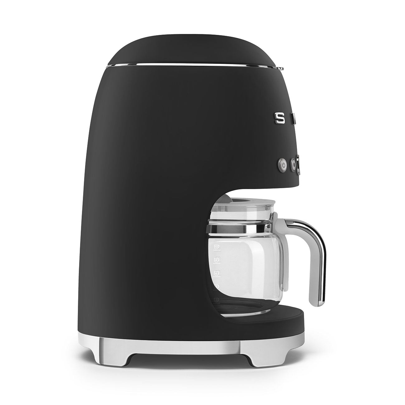 Máquina de café de filtro Smeg , Preto mate