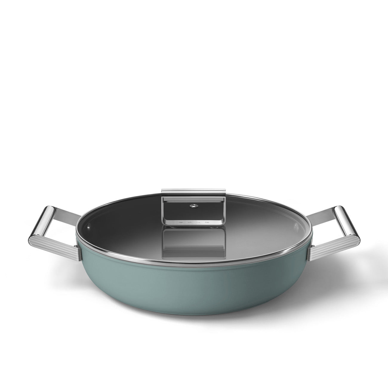 Caçarola baixa Smeg, Esmeralda, 28 cm