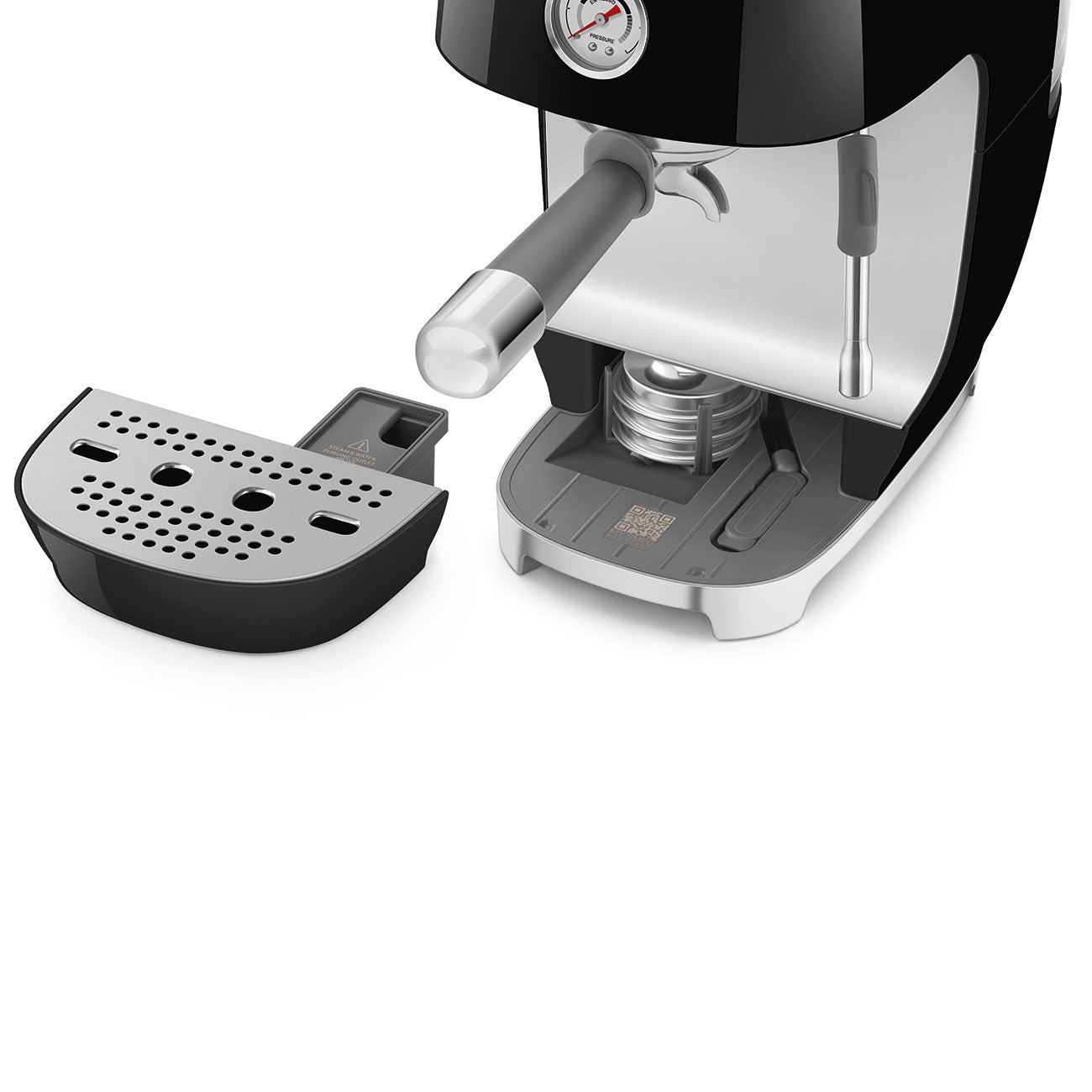 Máquina de Café Expresso Manual com Cold Brew, Preto