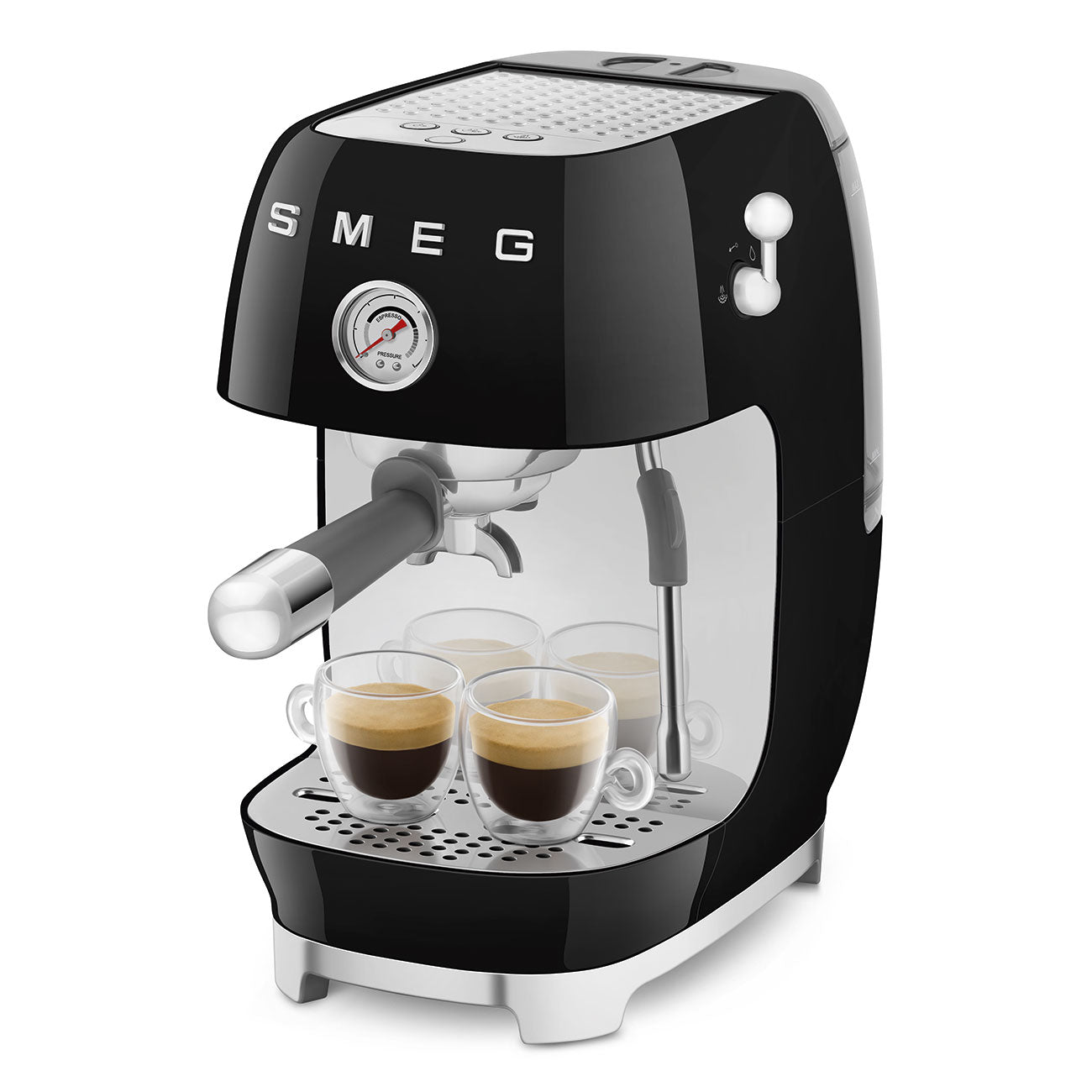 Máquina de Café Expresso Manual com Cold Brew, Preto