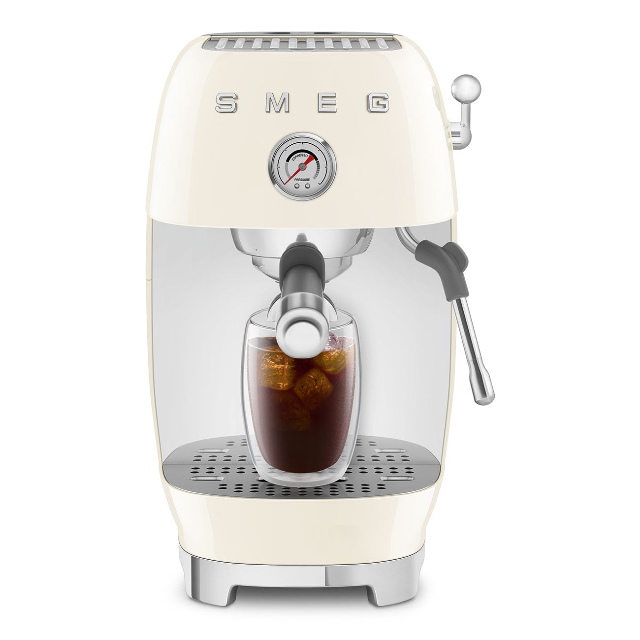Máquina de Café Expresso Manual com Cold Brew, Creme
