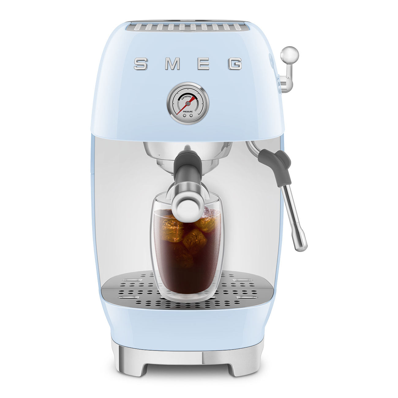 Máquina de Café Expresso Manual com Cold Brew, Azul céu
