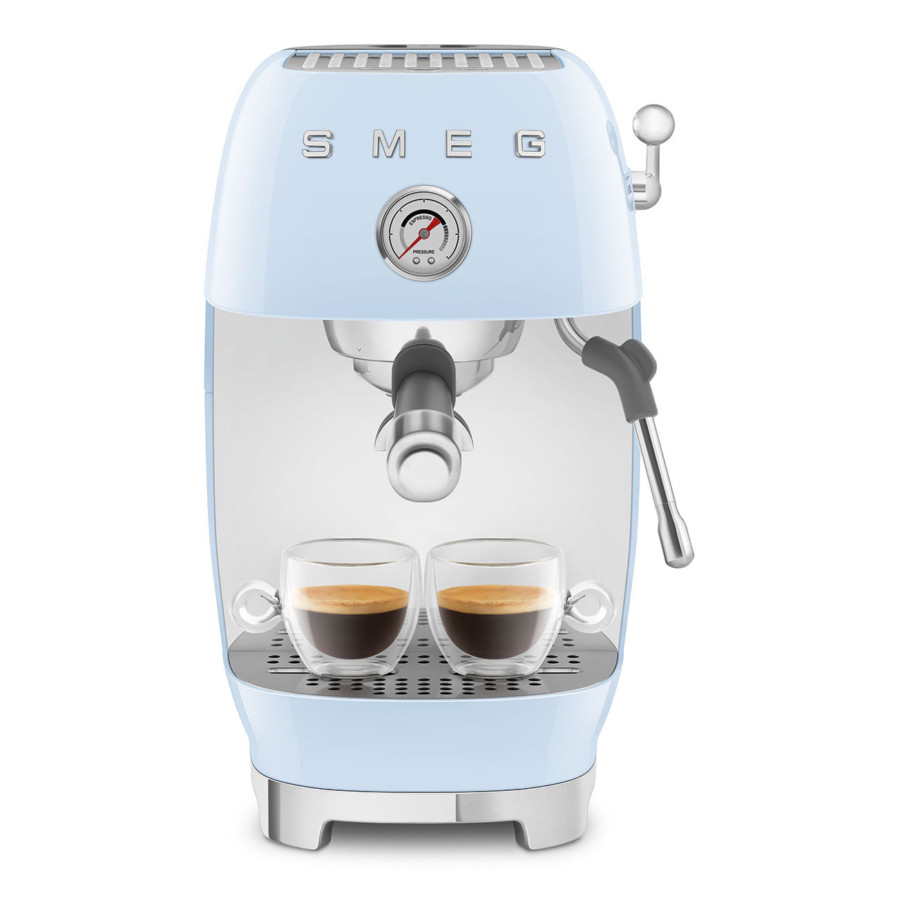 Máquina de Café Expresso Manual com Cold Brew, Azul céu