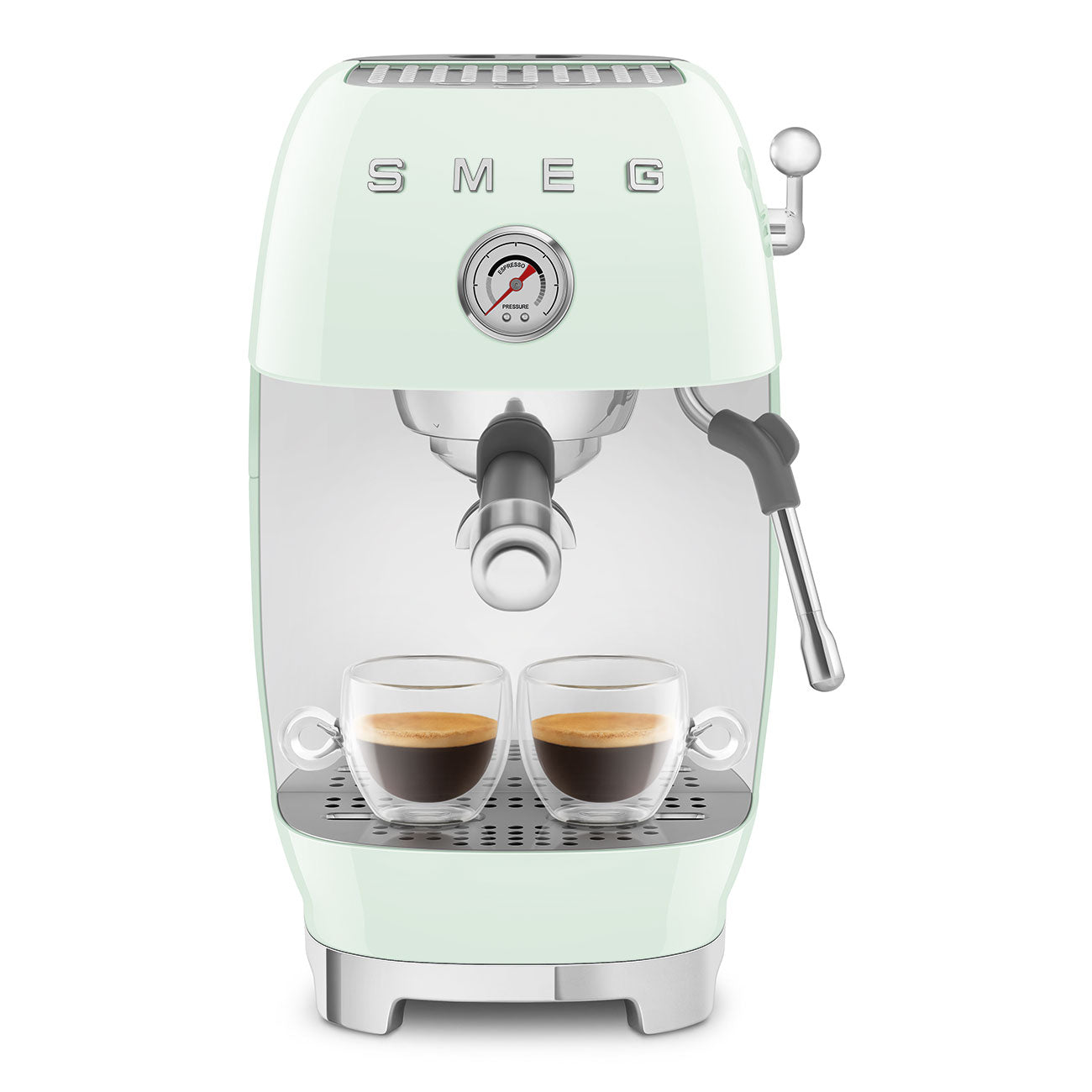 Máquina de Café Expresso Manual com Cold Brew, Verde água
