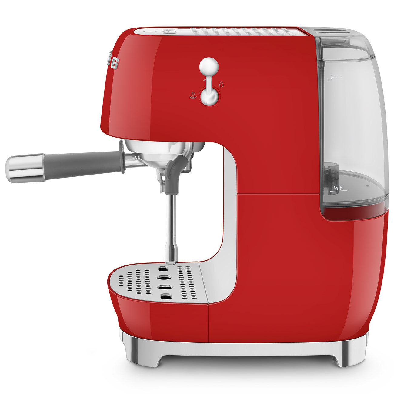 Máquina de Café Expresso Manual com Cold Brew, Vermelha
