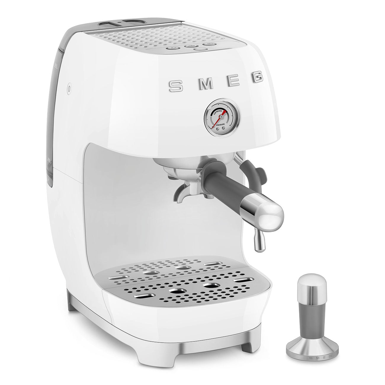Máquina de Café Expresso Manual com Cold Brew, Branco