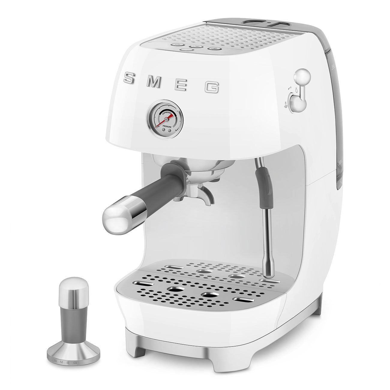 Máquina de Café Expresso Manual com Cold Brew, Branco