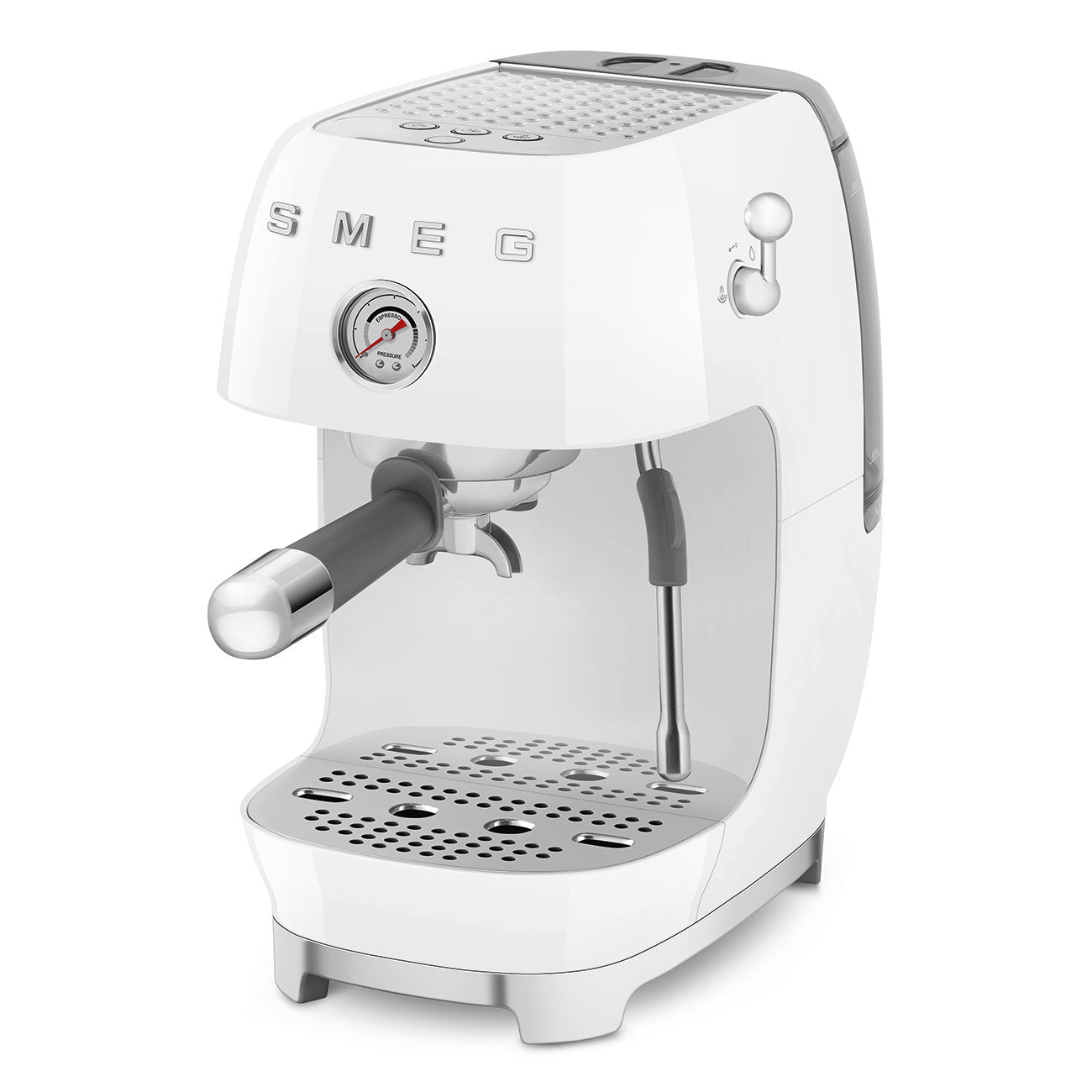 Máquina de Café Expresso Manual com Cold Brew, Branco