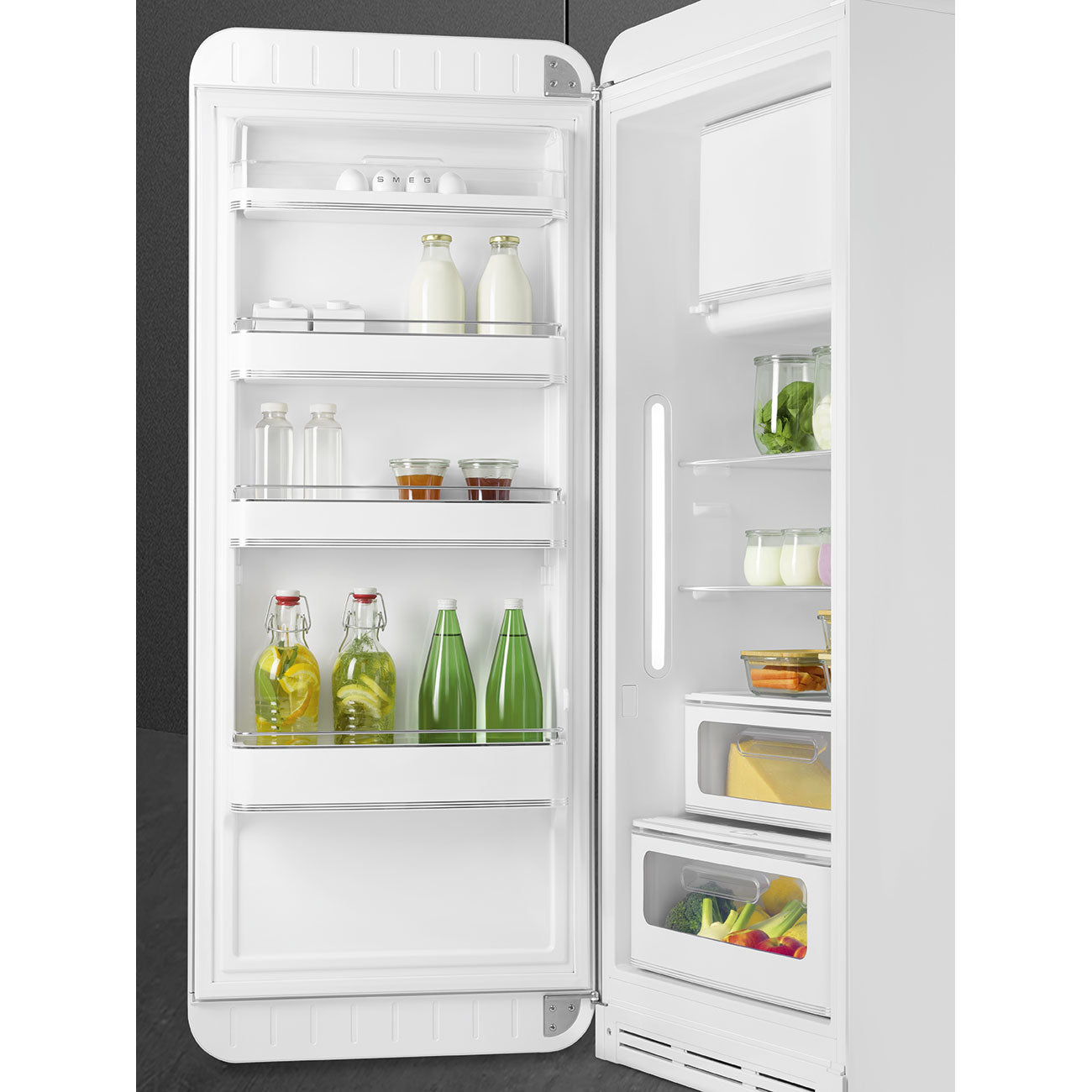 Frigorífico, Branco, 153cm, Dobradiças à esquerda