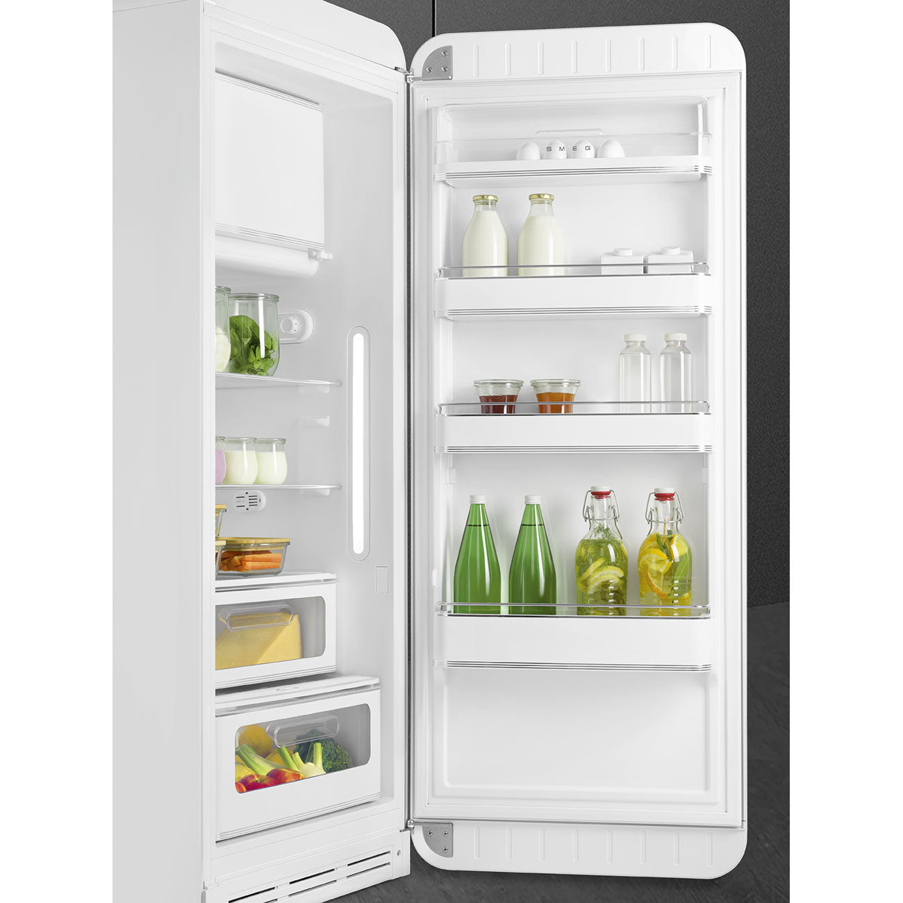 Frigorífico, Branco, 153cm, Dobradiças à direita
