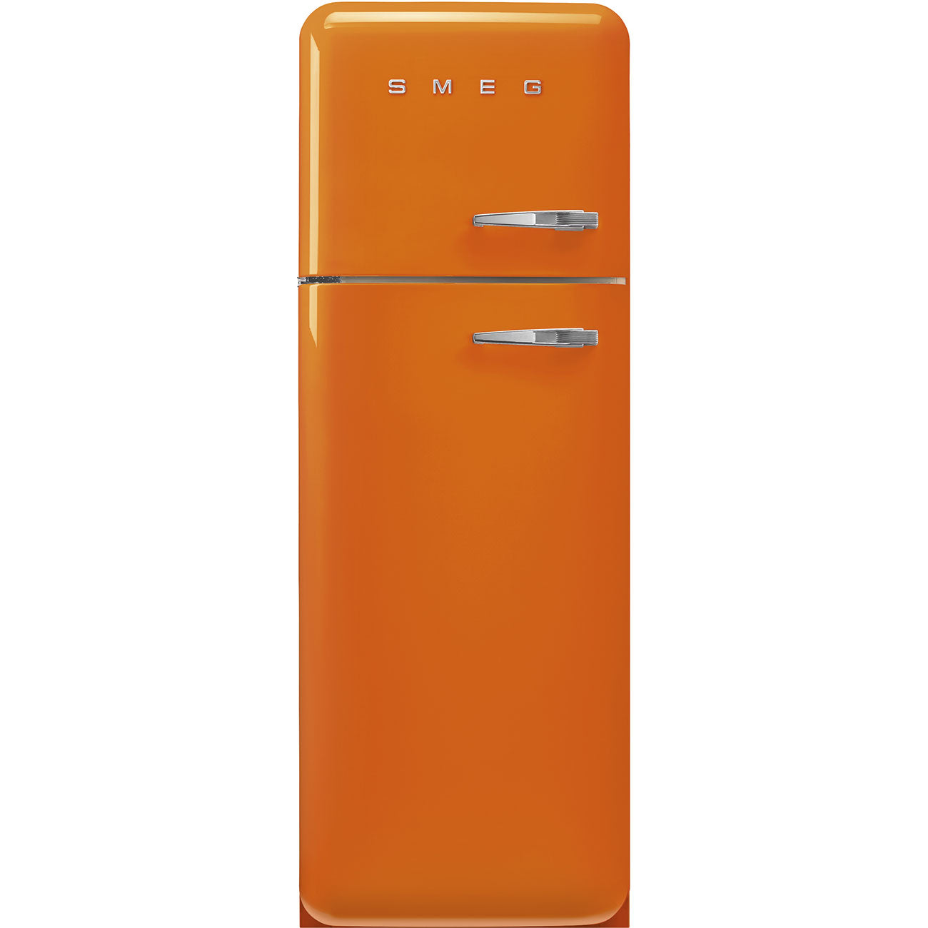 Frigorífico, Laranja, 172cm, Dobradiças à esquerda