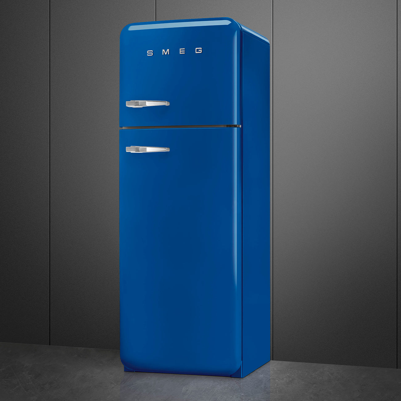Frigorífico, Azul, 172cm, Dobradiças à direita