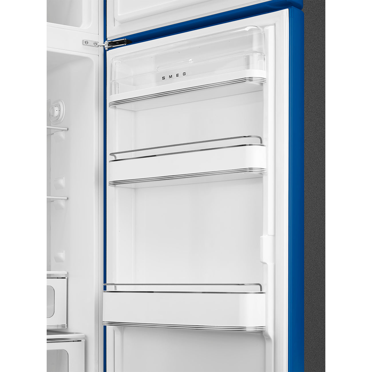 Frigorífico, Azul, 172cm, Dobradiças à direita