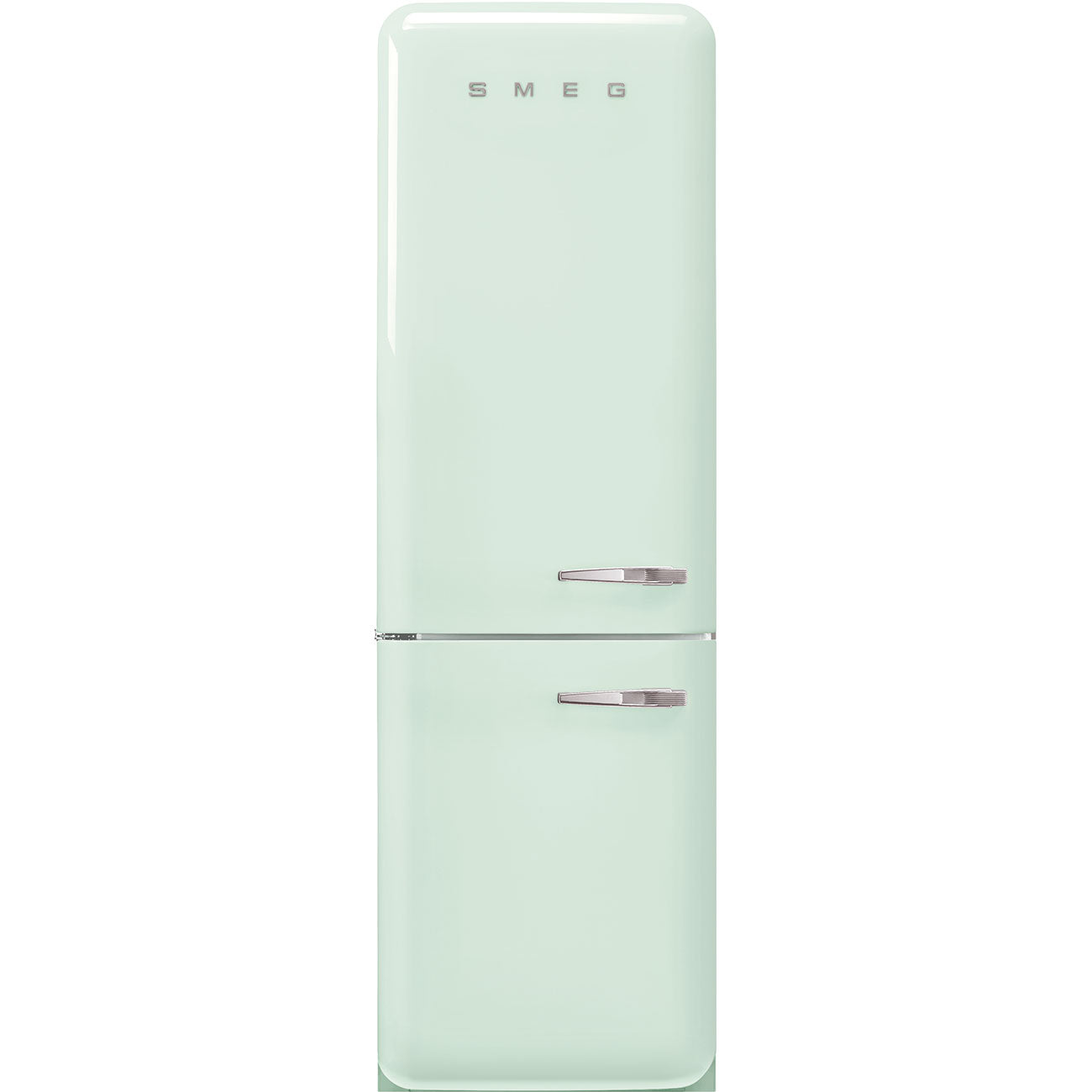 Combinado, Verde água, 197cm, Dobradiças à esquerda