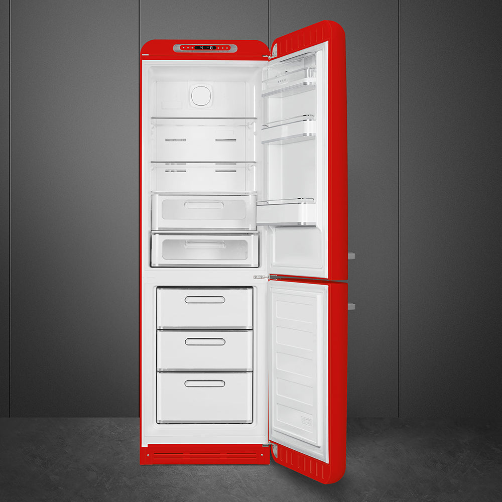Combinado,Vermelho, 197cm, Dobradiças à direita