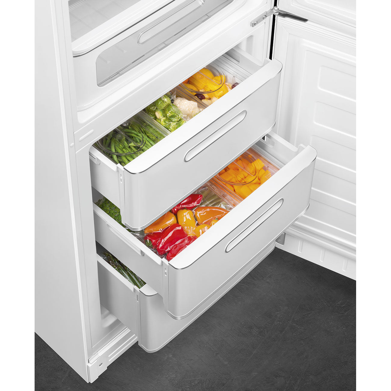 Combinado, Branco, 197cm, Dobradiças à direita