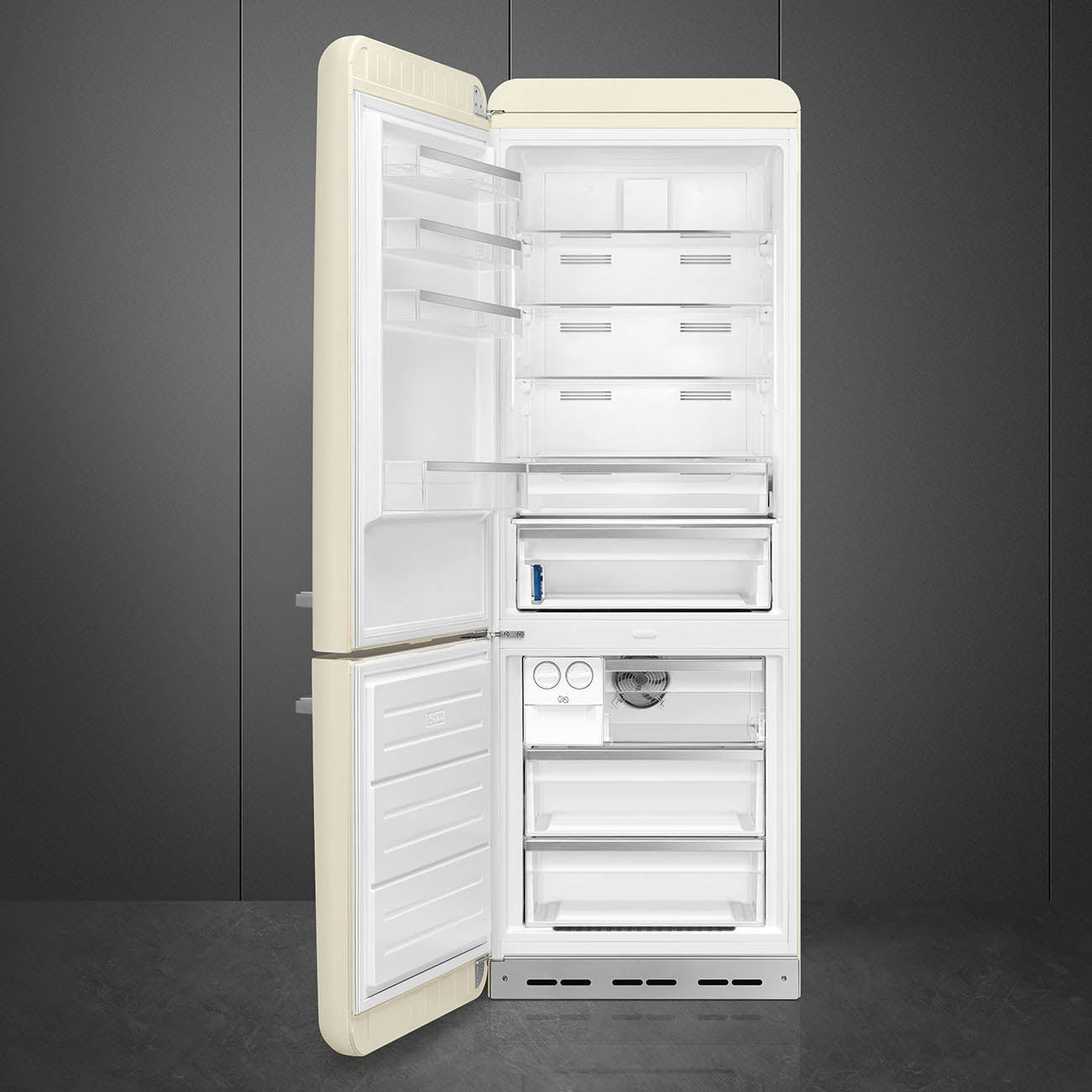 Combinado, Creme, 205x71cm, Dobradiças à esquerda