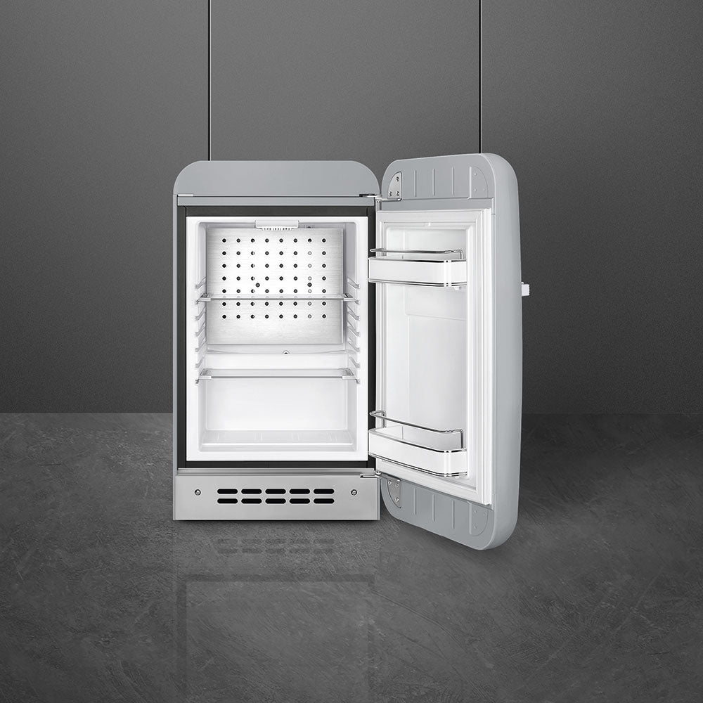Minibar, Cinza, 73cm, Dobradiças à direita