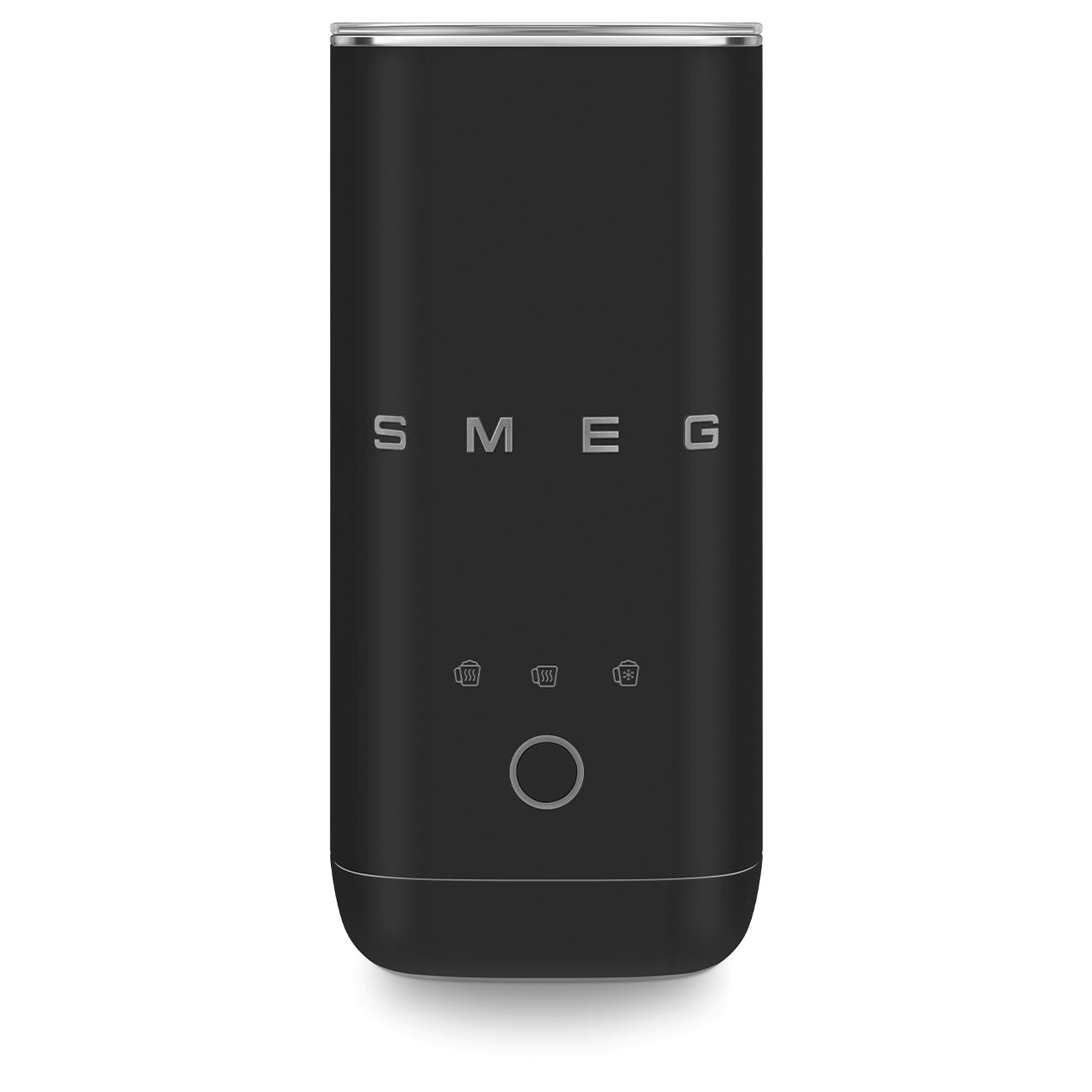 Batedor de leite Smeg, Preto mate