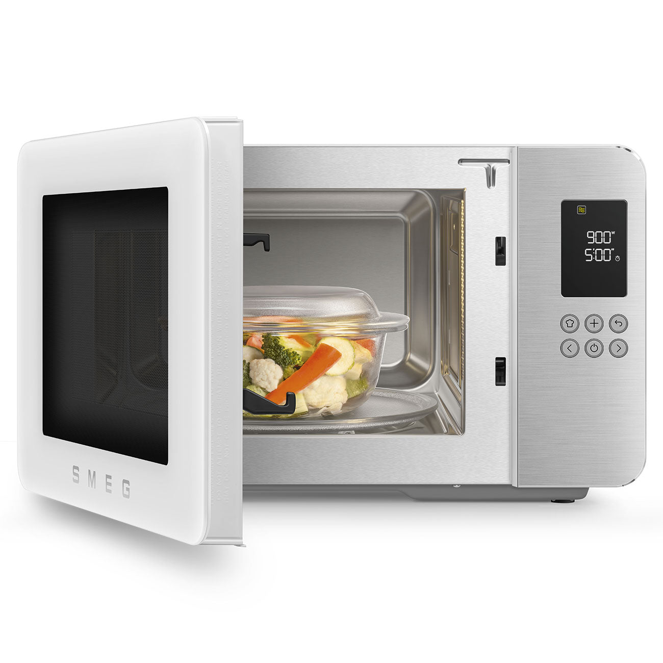 Microondas com grill, Collezione, Branco mate, 29L