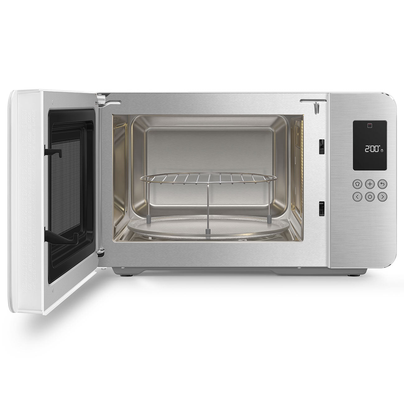 Microondas com grill, Collezione, Branco mate, 29L