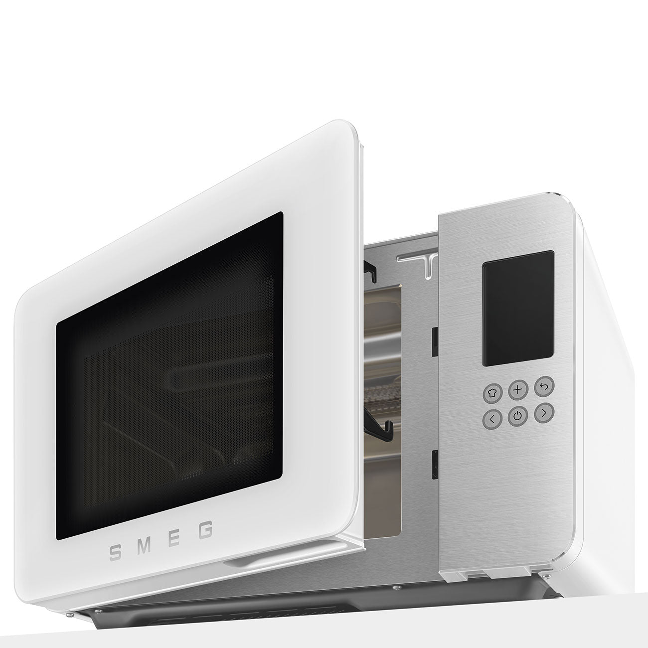 Microondas com grill, Collezione, Branco mate, 29L