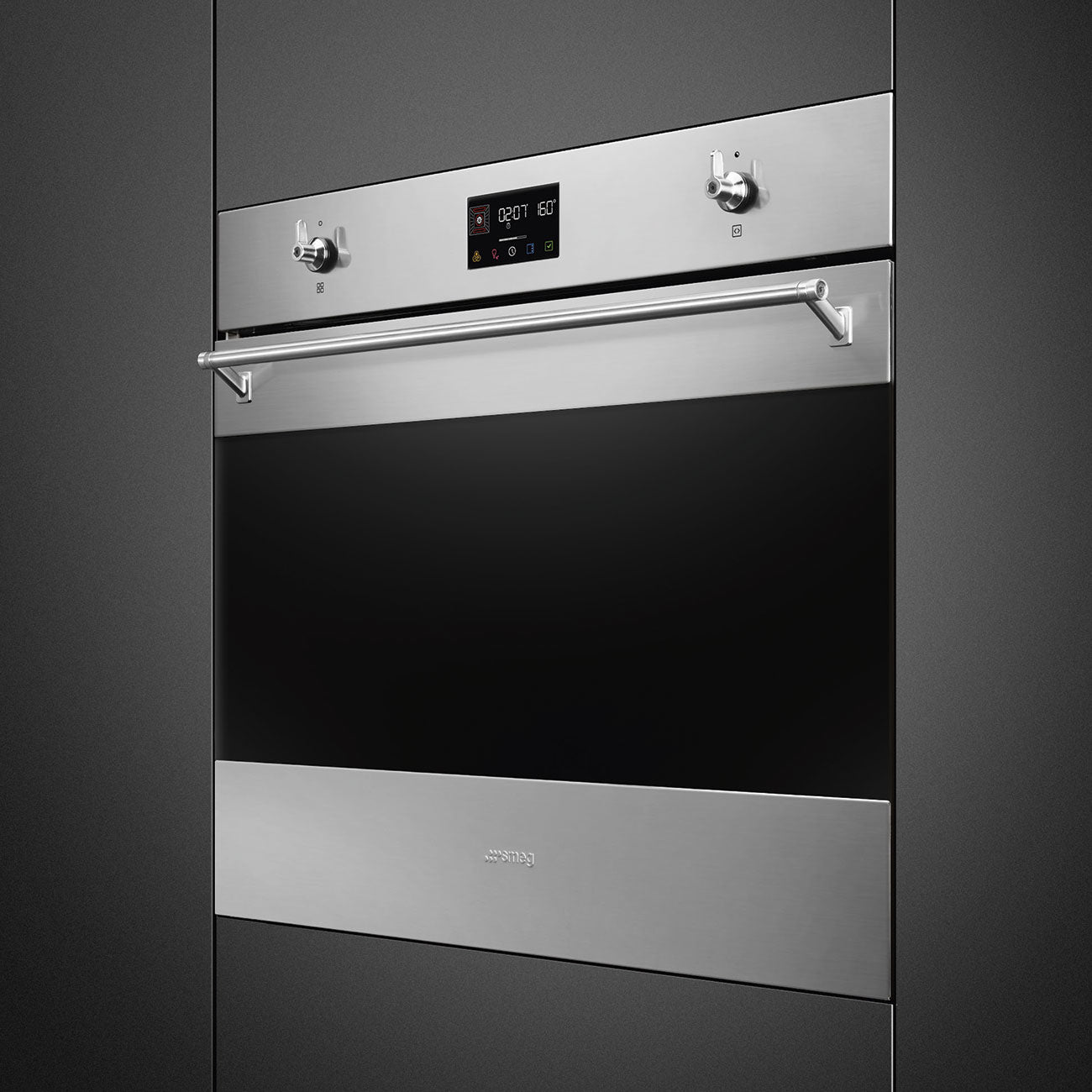 Forno Multifunções, Classica, Inox, 70x60cm