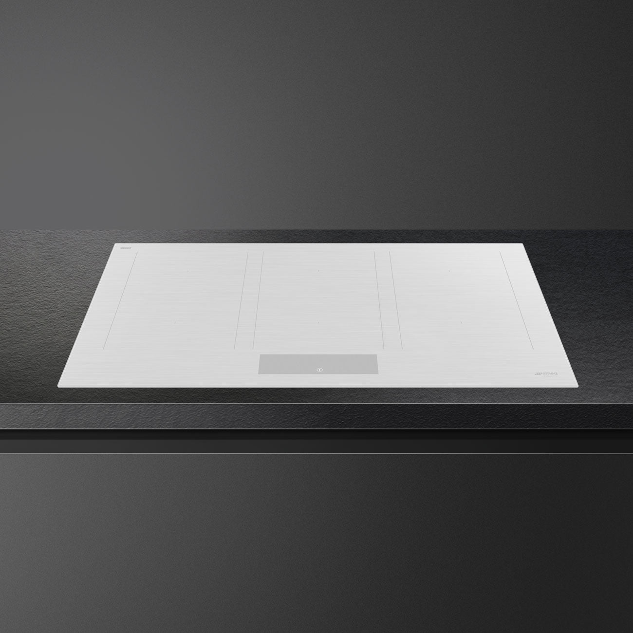 Placa MultiZona, Ceran Branco mate, Reta, 90cm