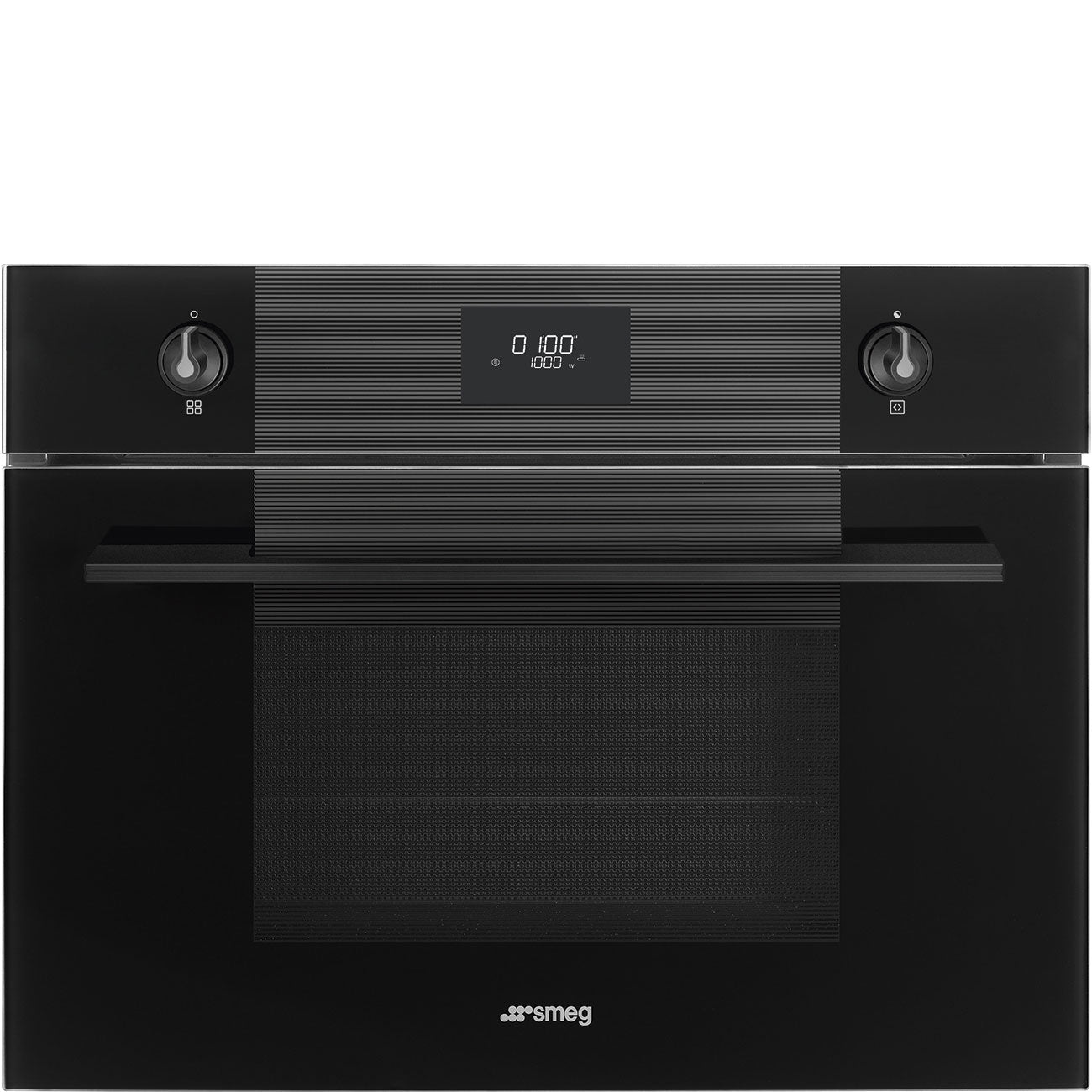 Forno com microondas, Linea, Preto, 60x45cm