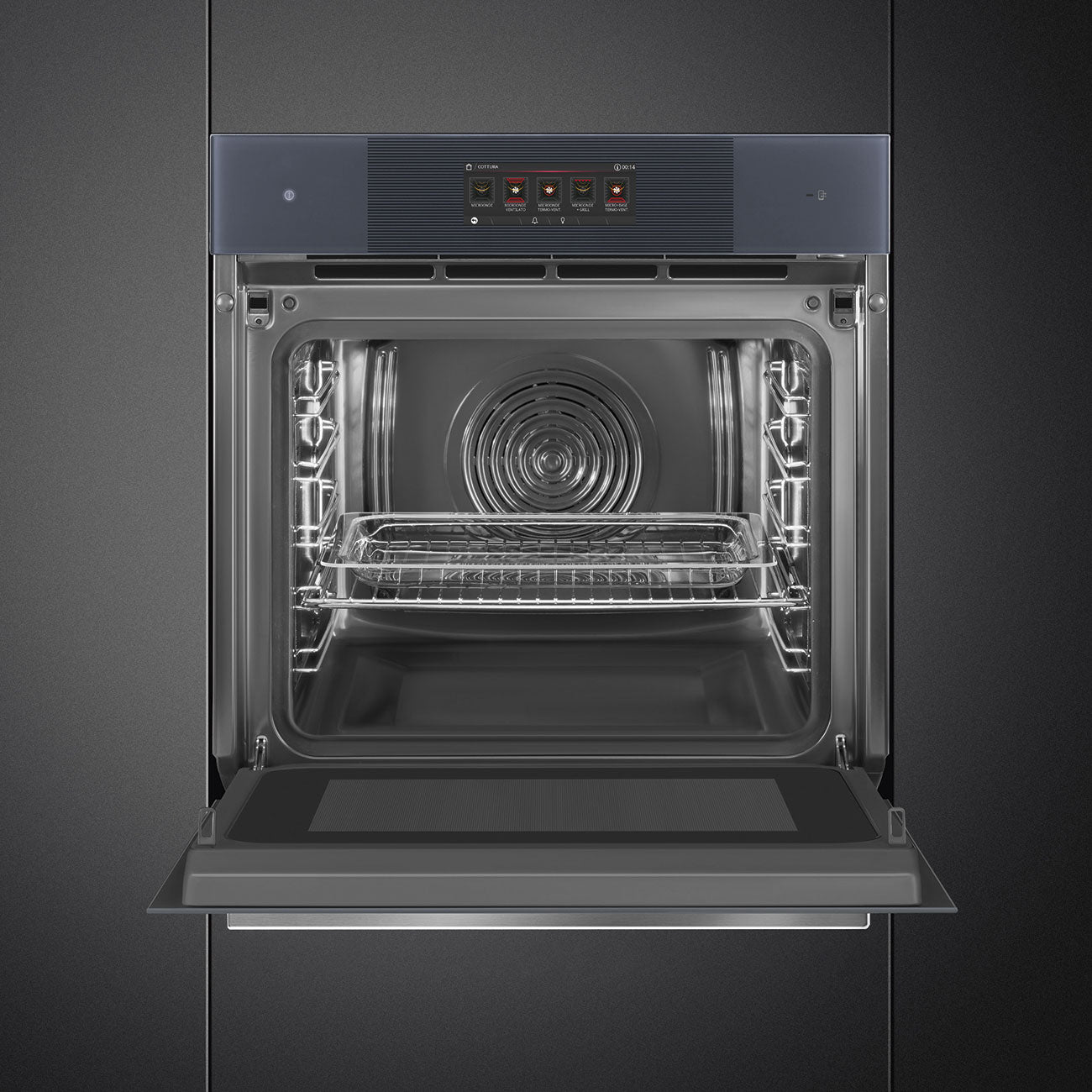 Forno OmniChef, Linea, Neptune Grey, 60x60cm, Connect