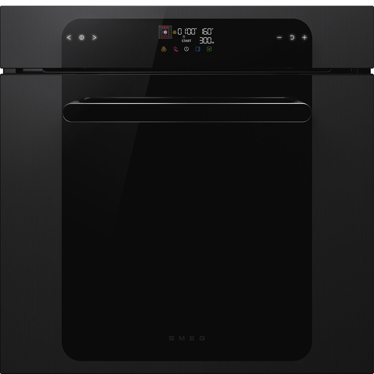 Forno Steam100, Musa, Preto, 60x60cm, A++