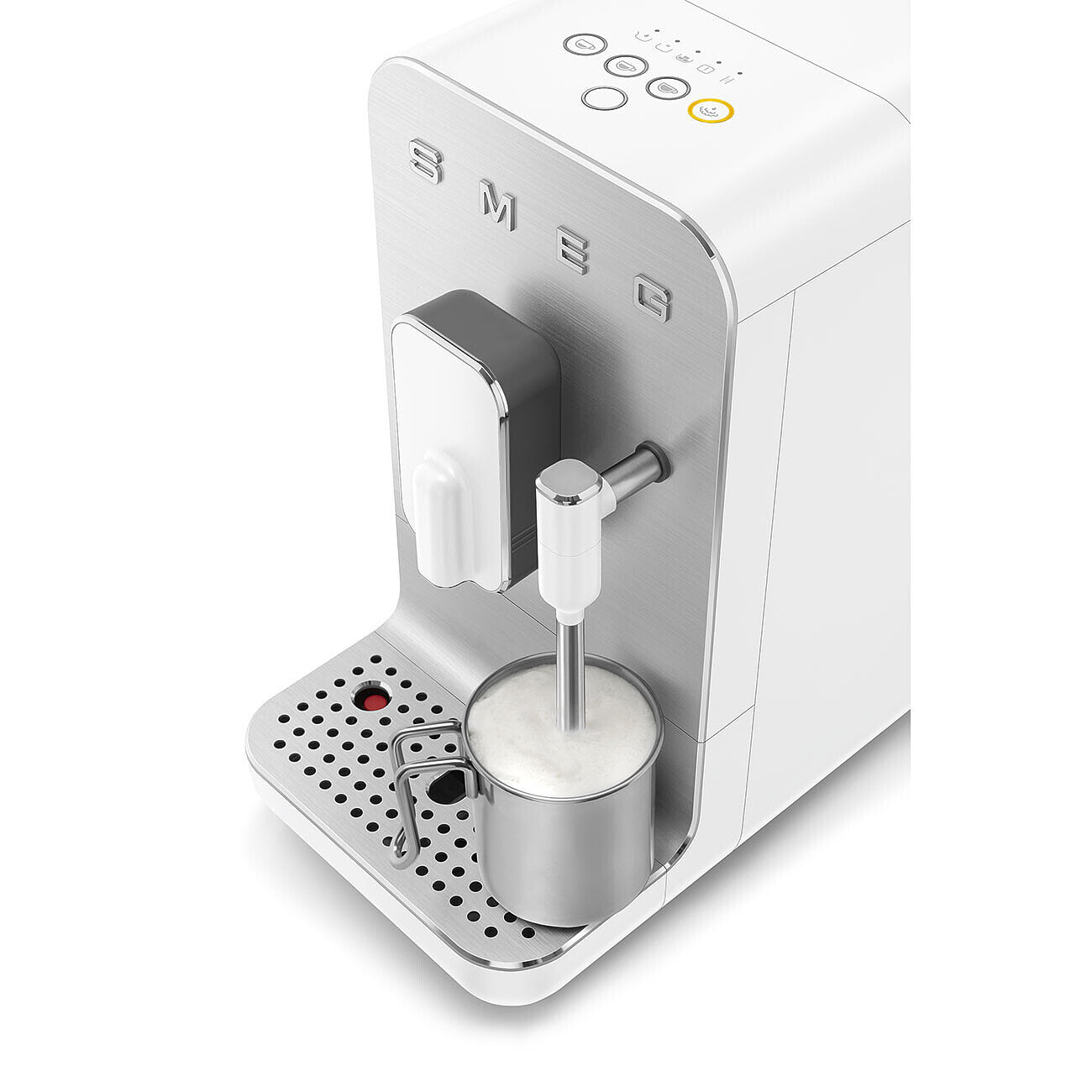 Máq. de café automática com cappuccinador, Collezione, Branca