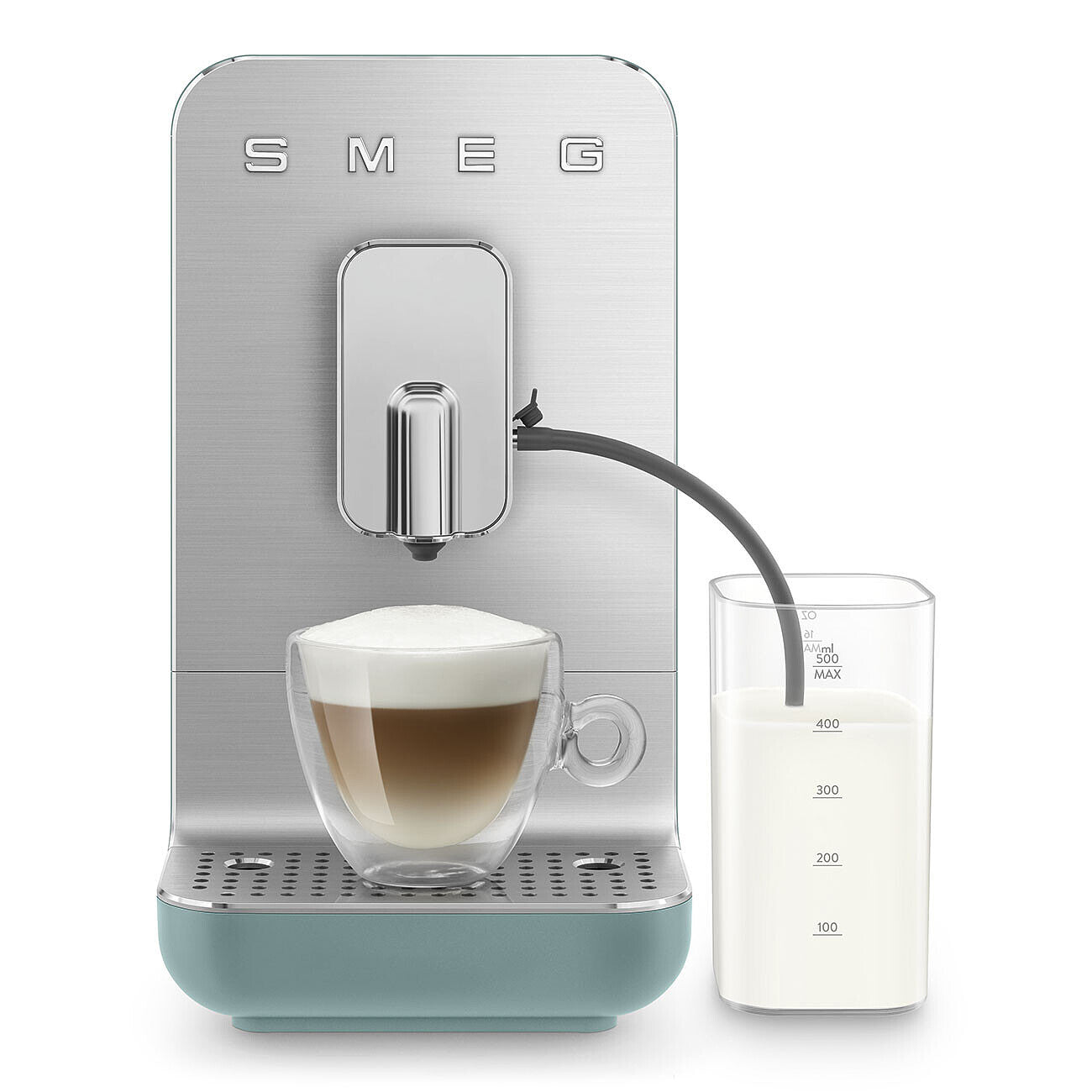 Máq. café automática com sistema de leite, Collezione, Esmeralda