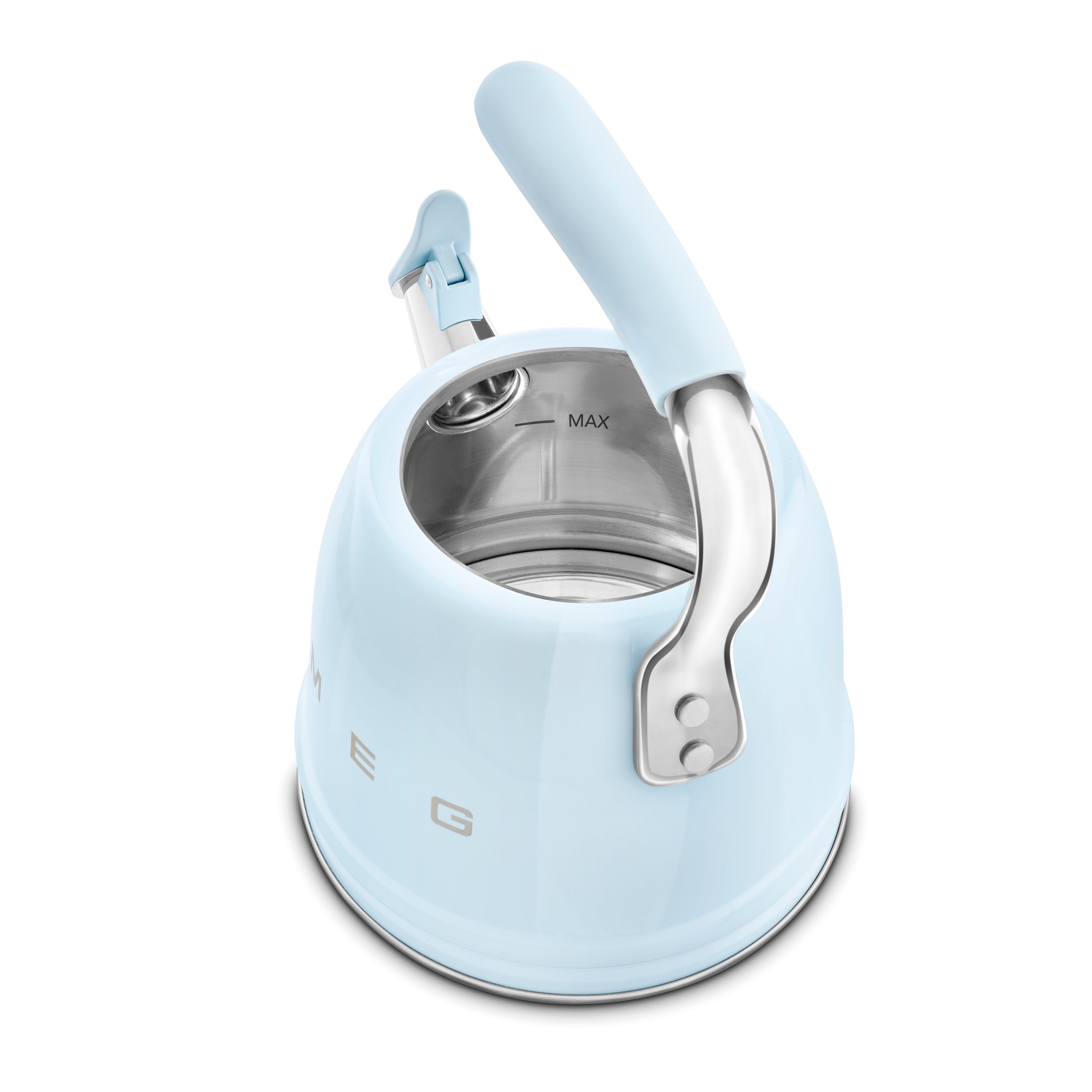 Chaleira com apito, 2.3L, Azul céu