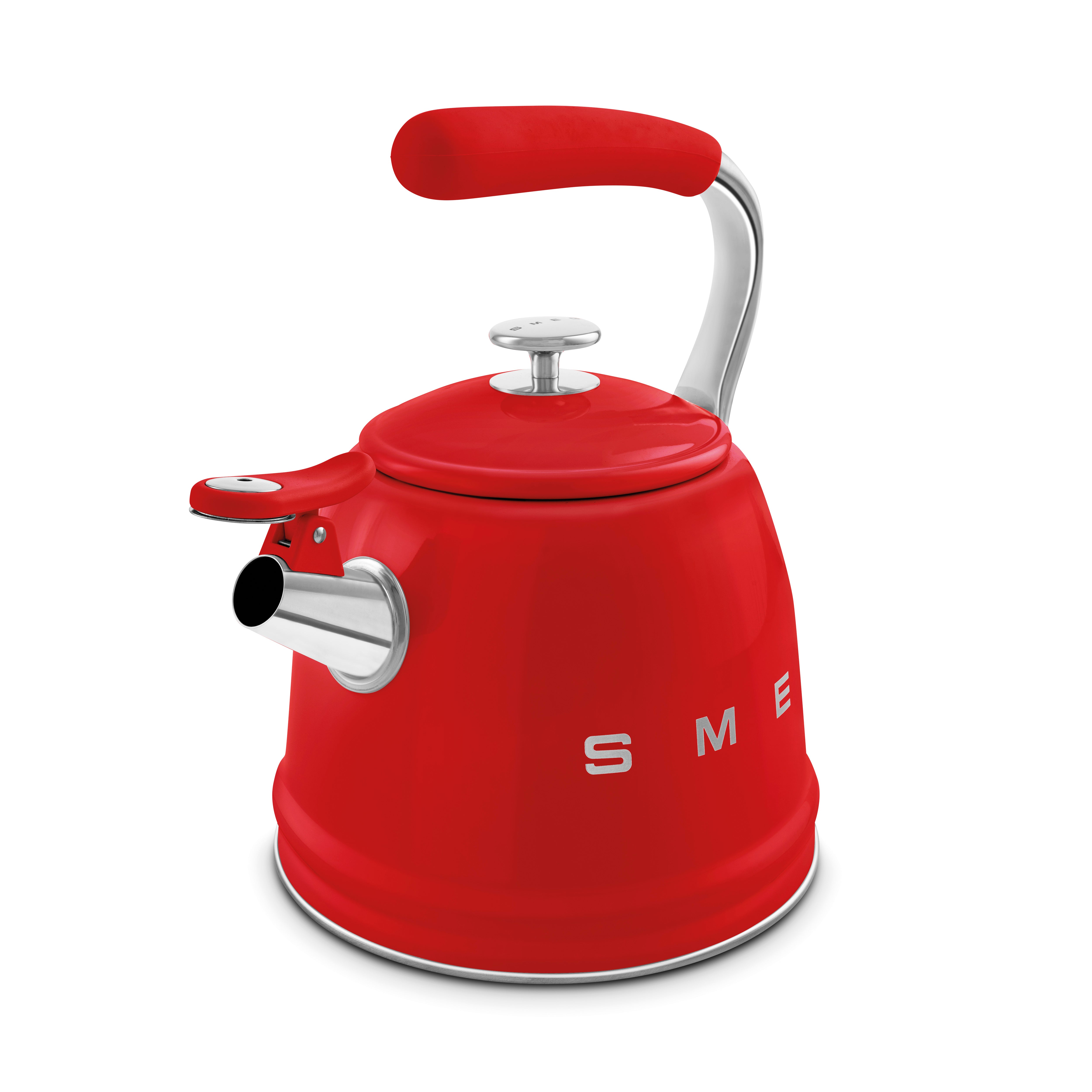 Chaleira com apito, 2.3L, Vermelha