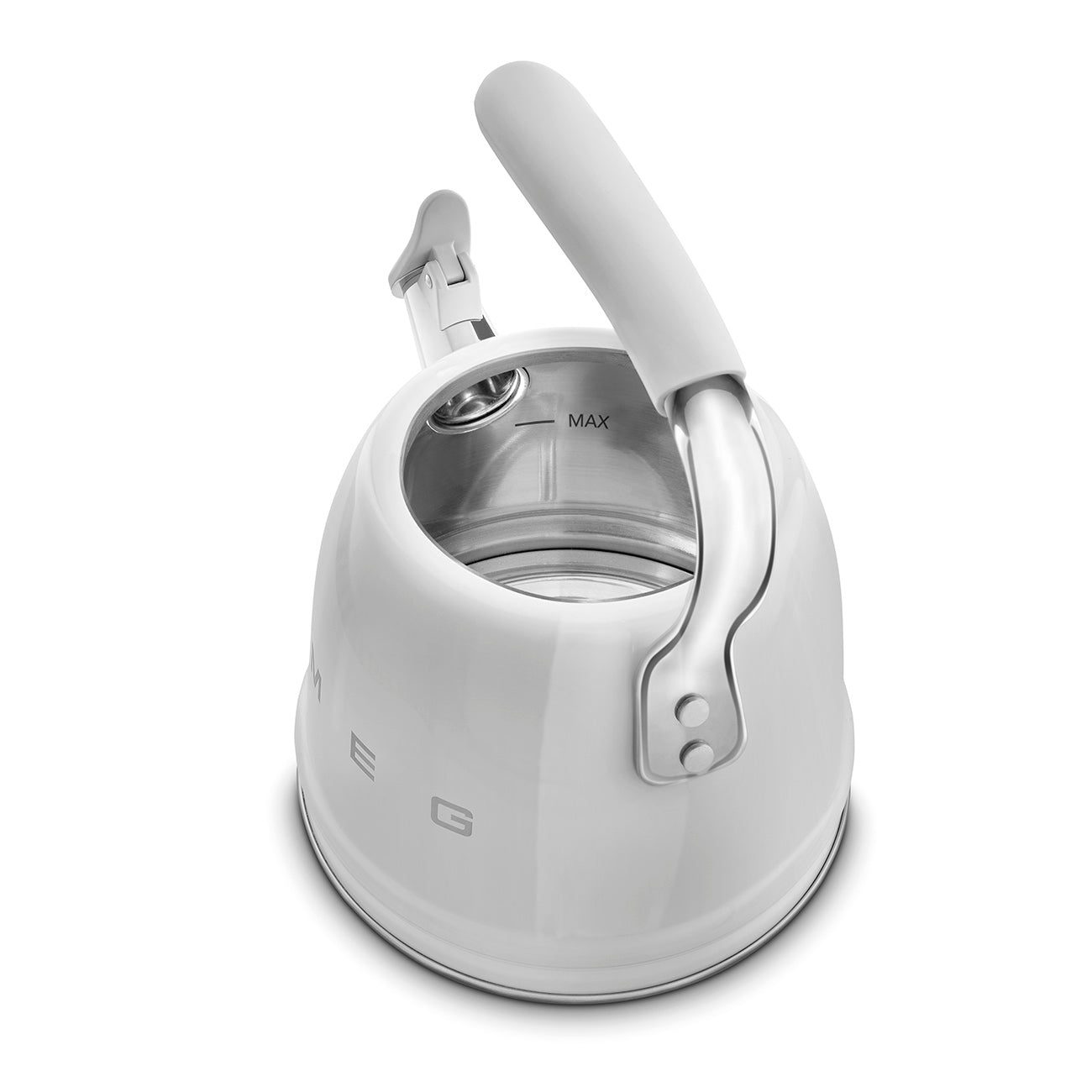 Chaleira com apito, 2.3L, Inox polido