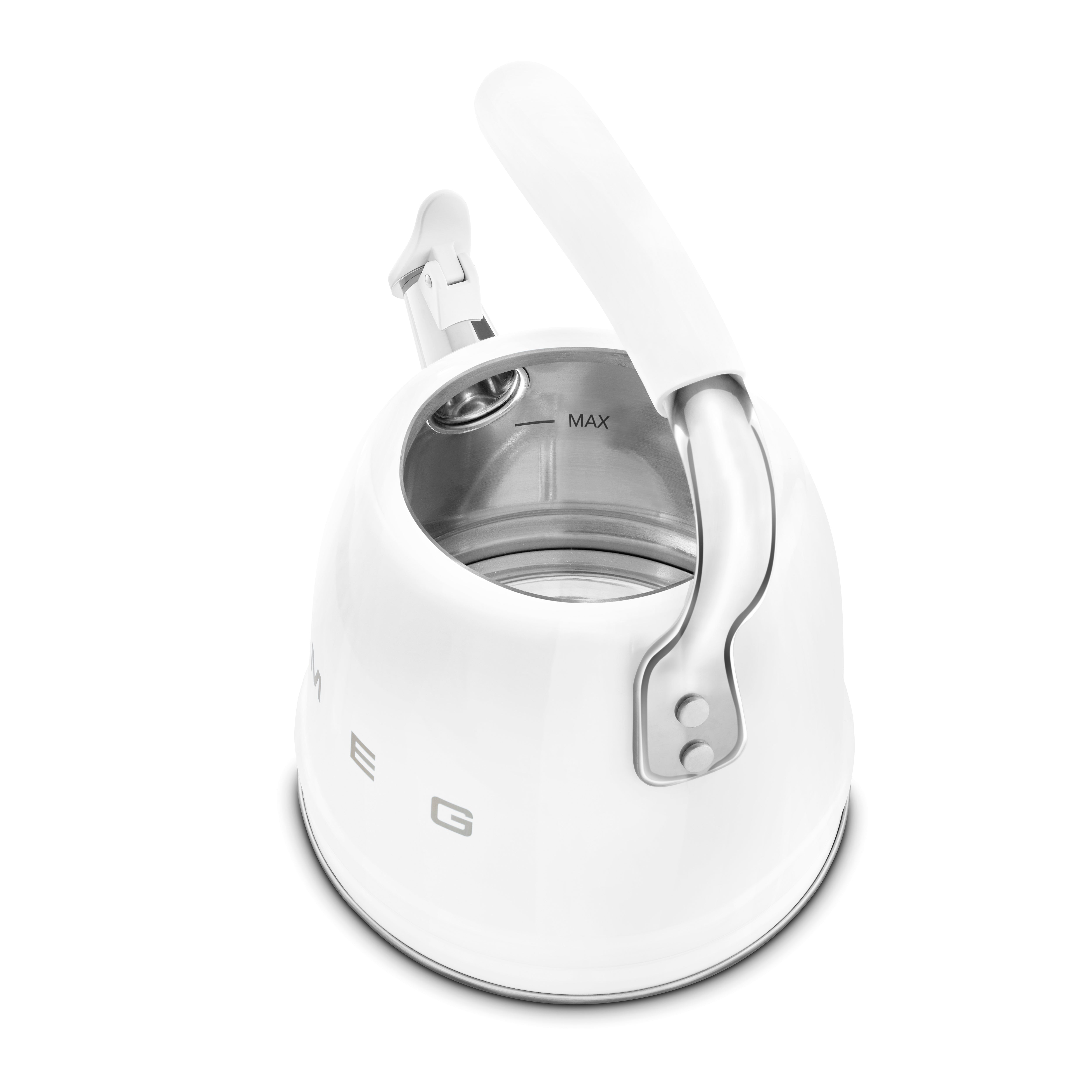 Chaleira com apito, 2.3L, Branca